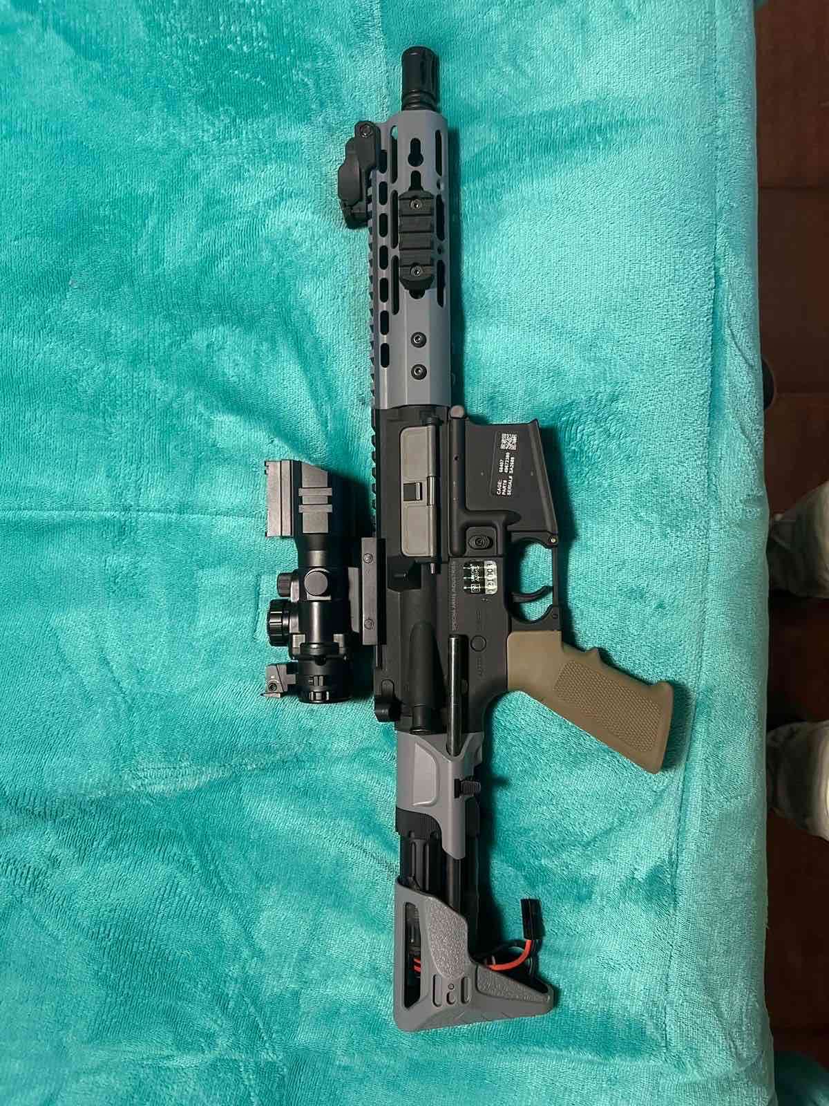 Réplica de rifle de airsoft - miniatura 3