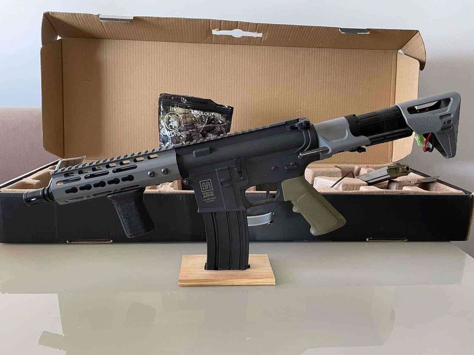 Réplica de rifle de airsoft - miniatura 4