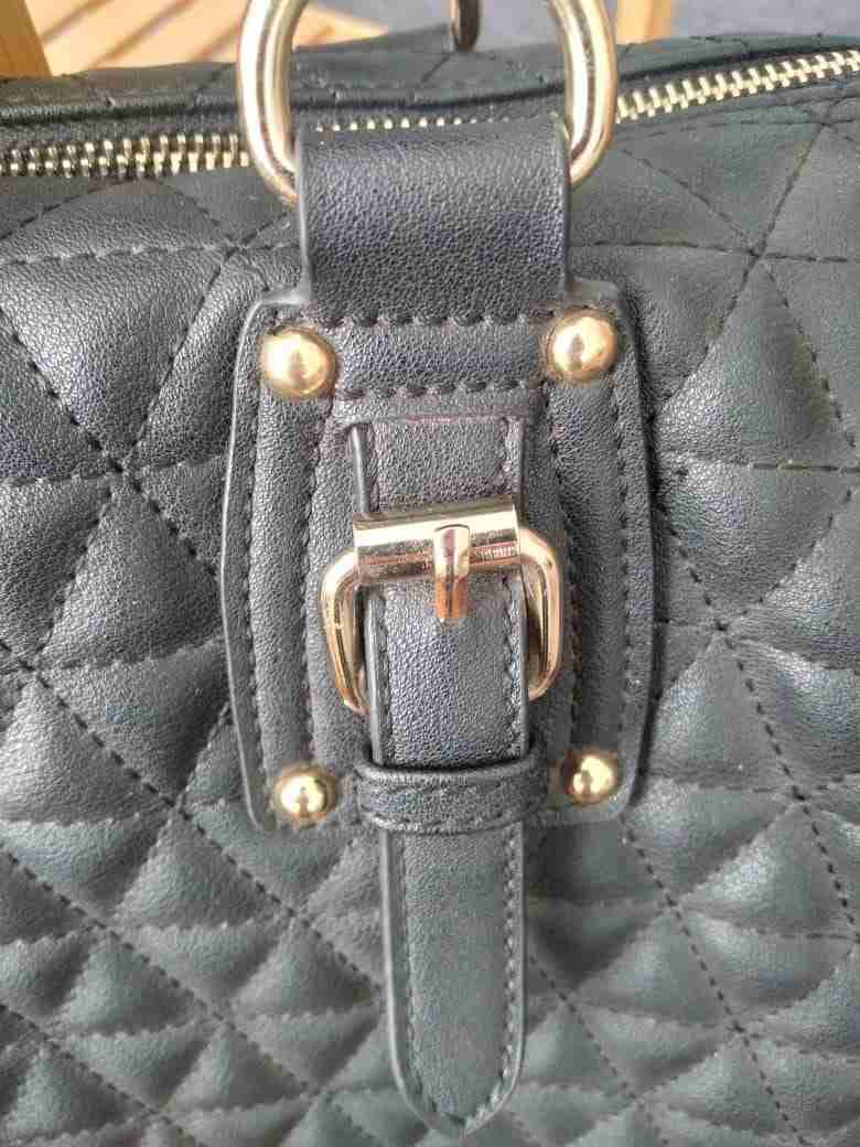 Bolso Bowling acolchado negro - miniatura 2