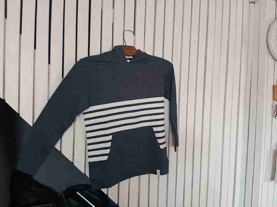 Polerón rayado azul talla 10 - miniatura 4