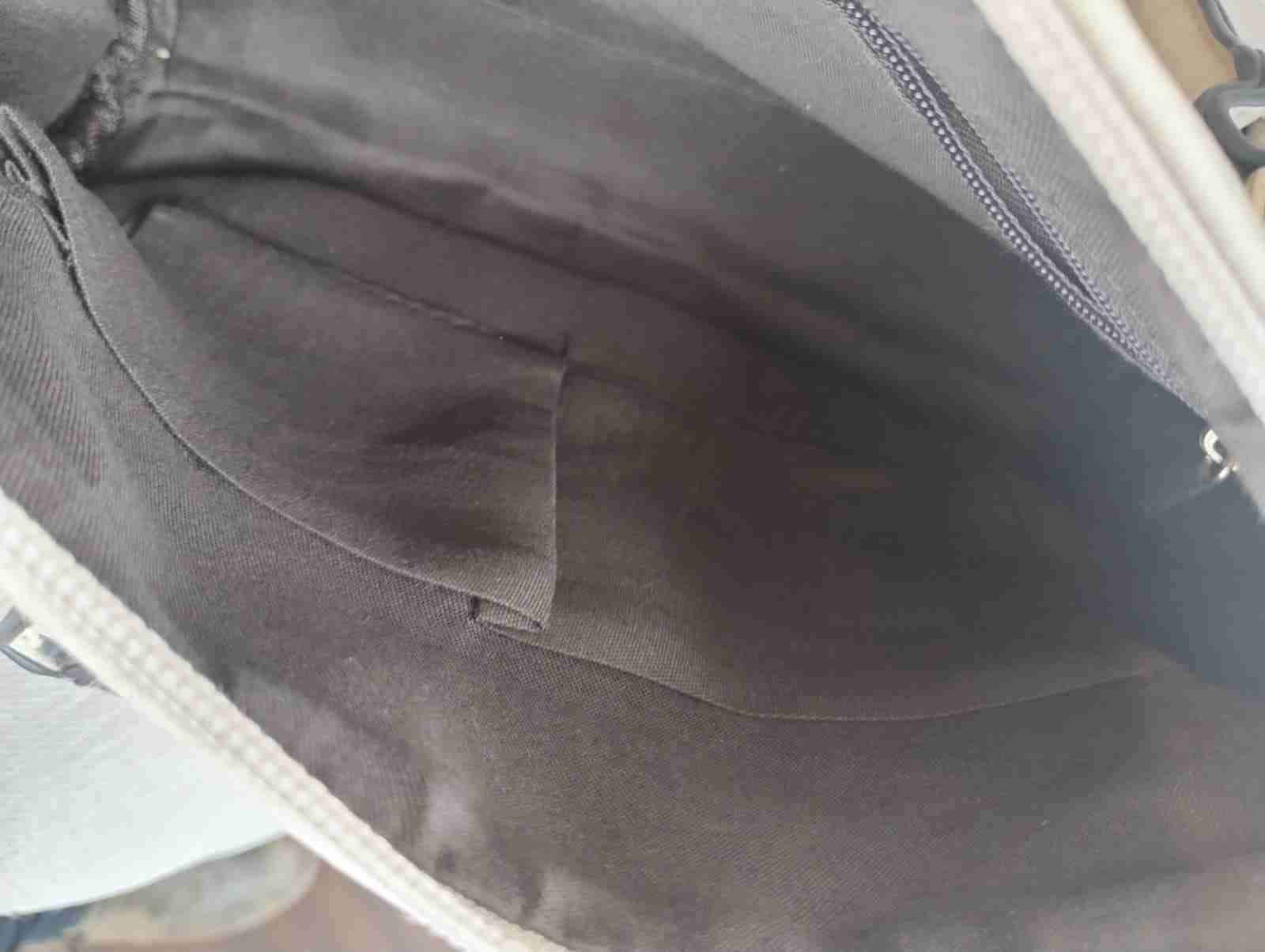 Bolso beige con detalles trenzados - miniatura 6