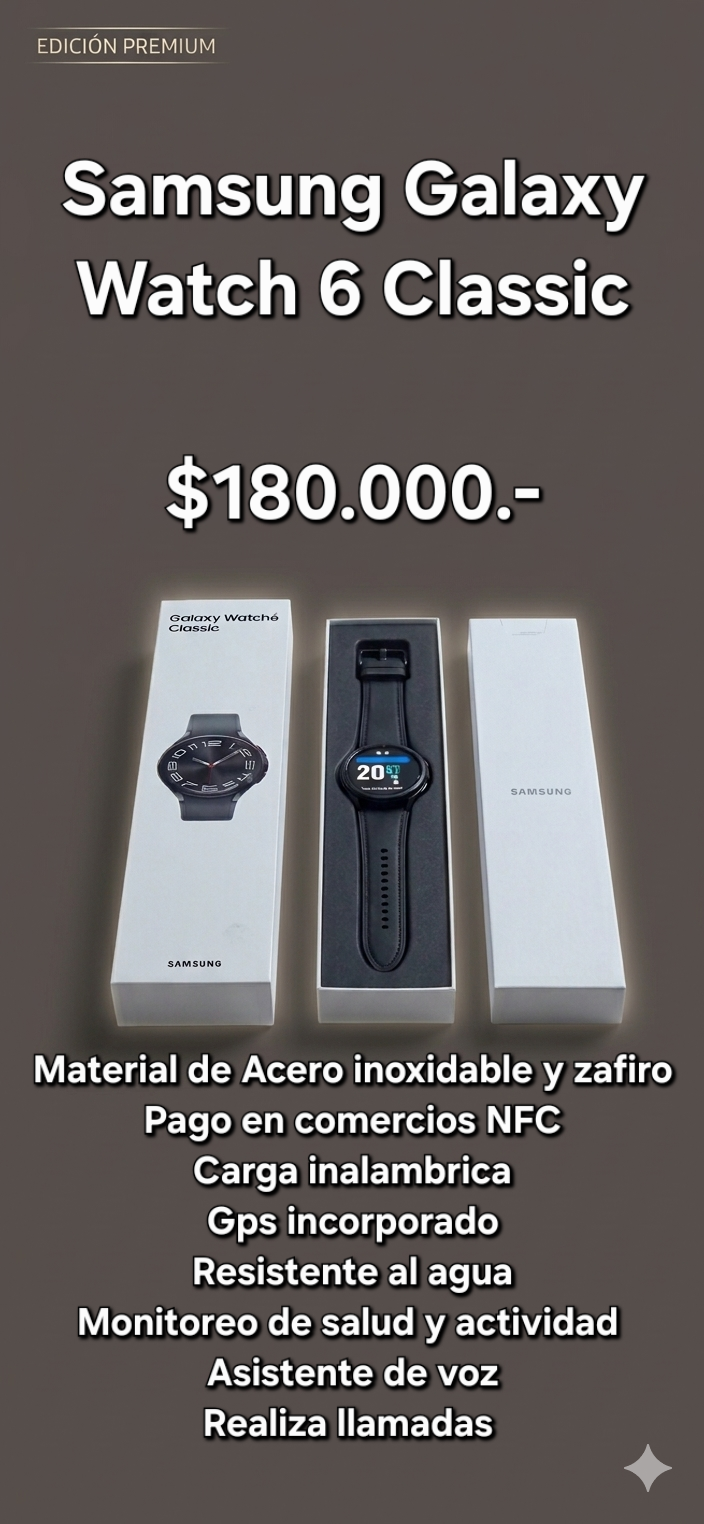 Reloj Samsung Galaxy Watch 6 Classic - miniatura 1