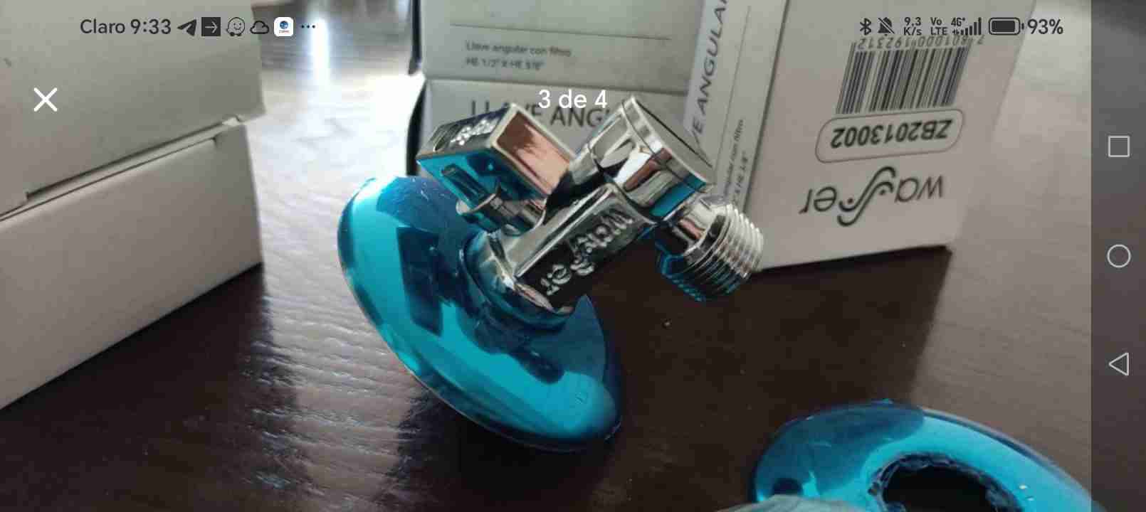 Llave angular con filtro - miniatura 3