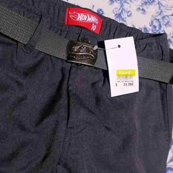 Pantalones para niños Hot Wheels de colegio - miniatura 1