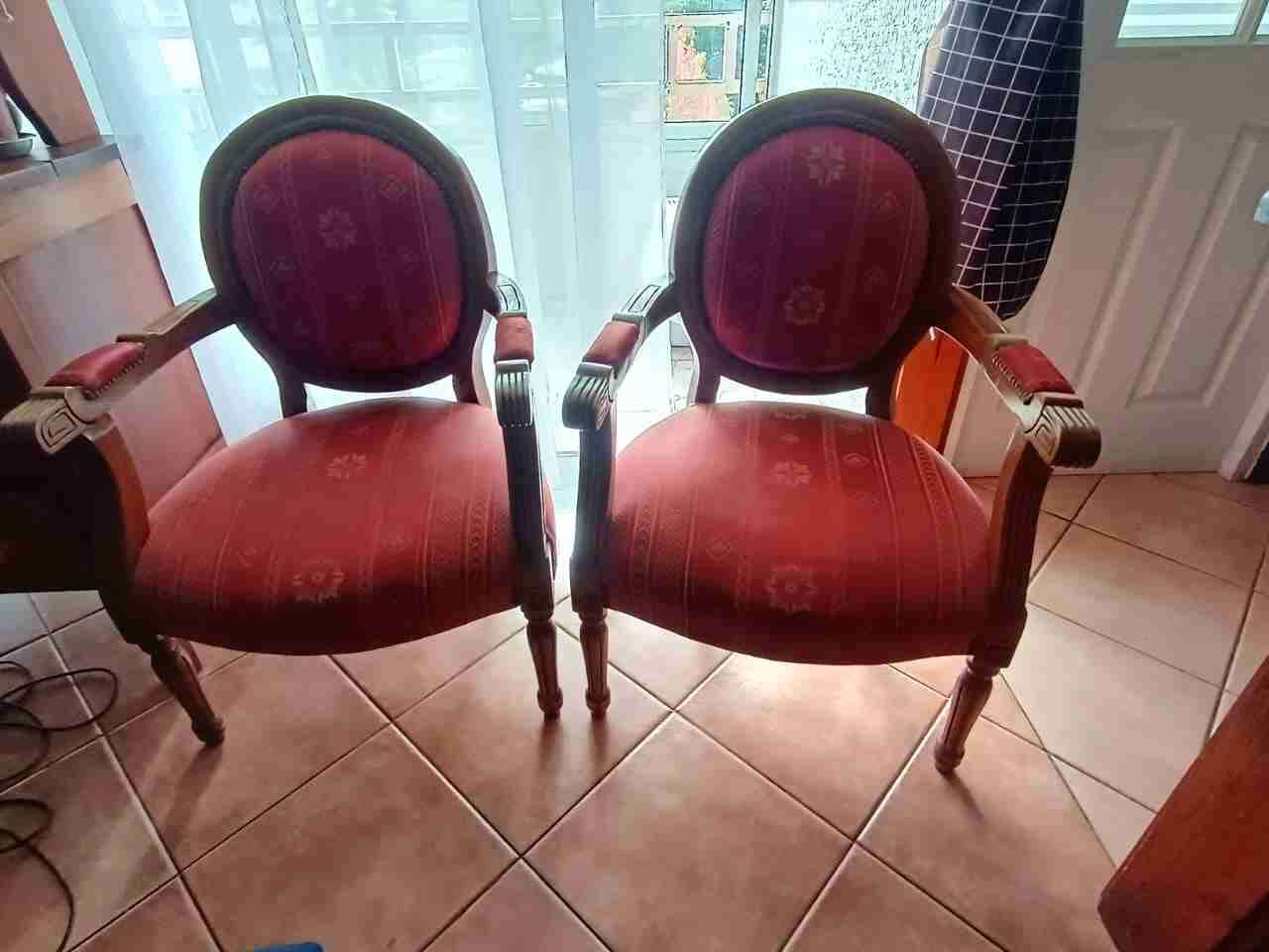 Sitiales clásico color rojo - miniatura 2