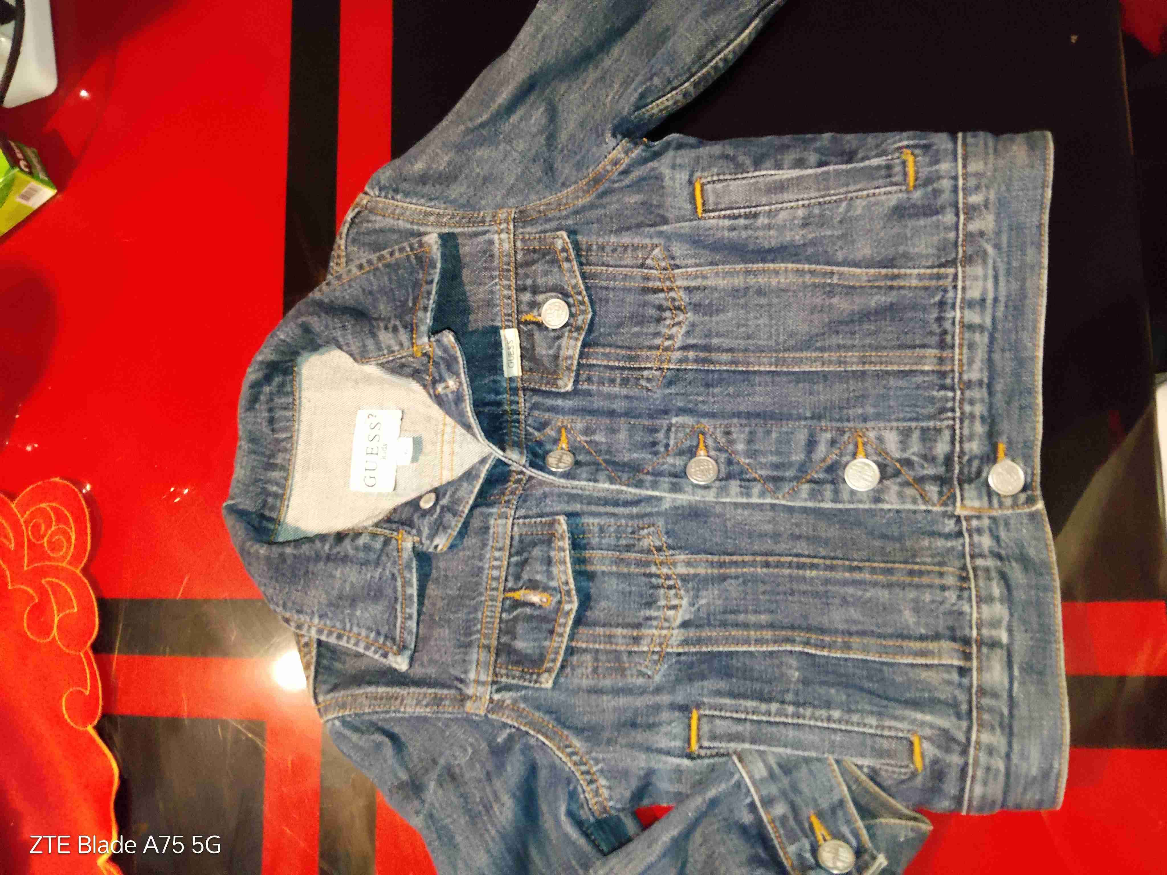 Chaqueta mezclilla Guess y zara - miniatura 1