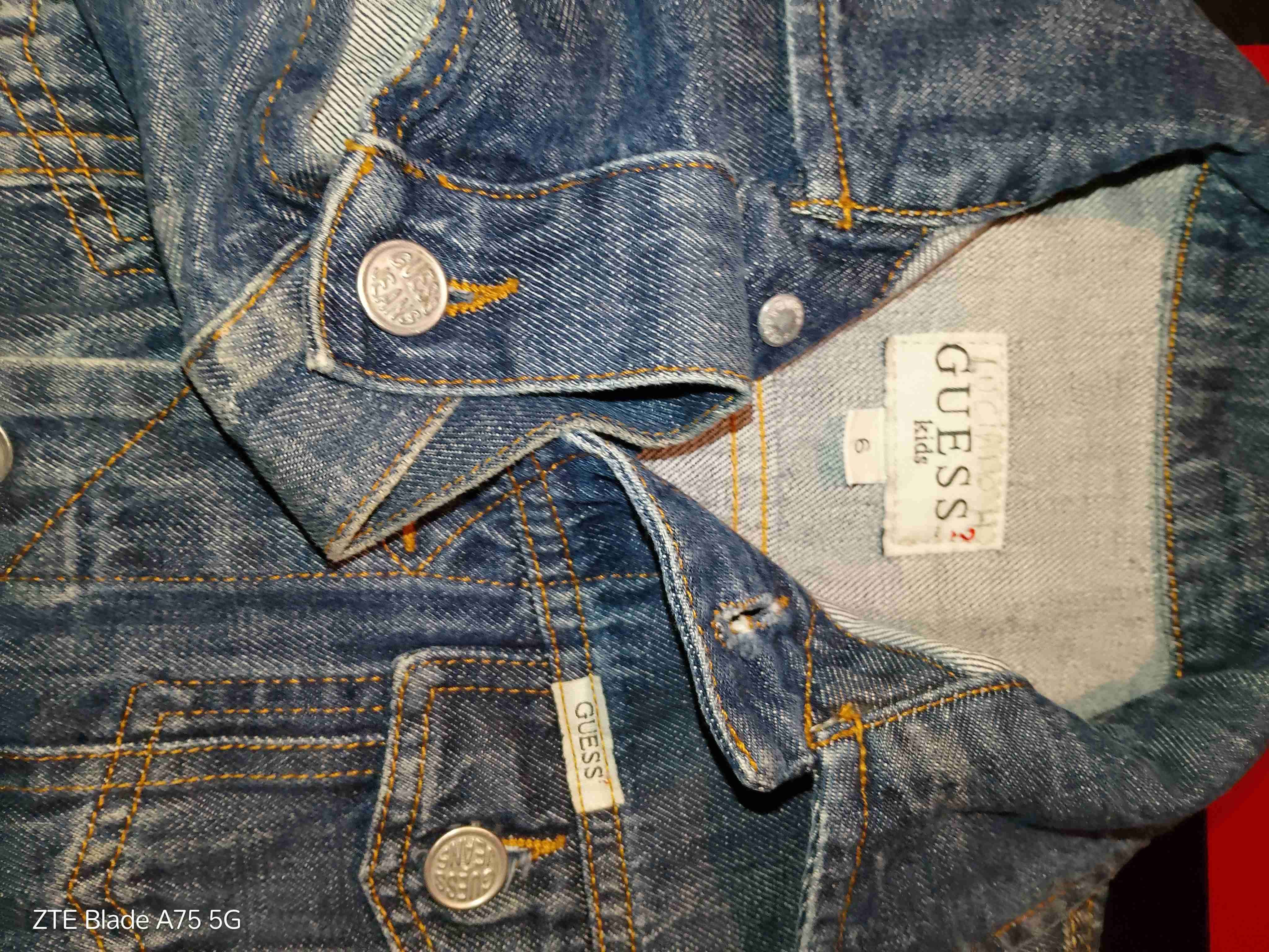 Chaqueta mezclilla Guess y zara - miniatura 2