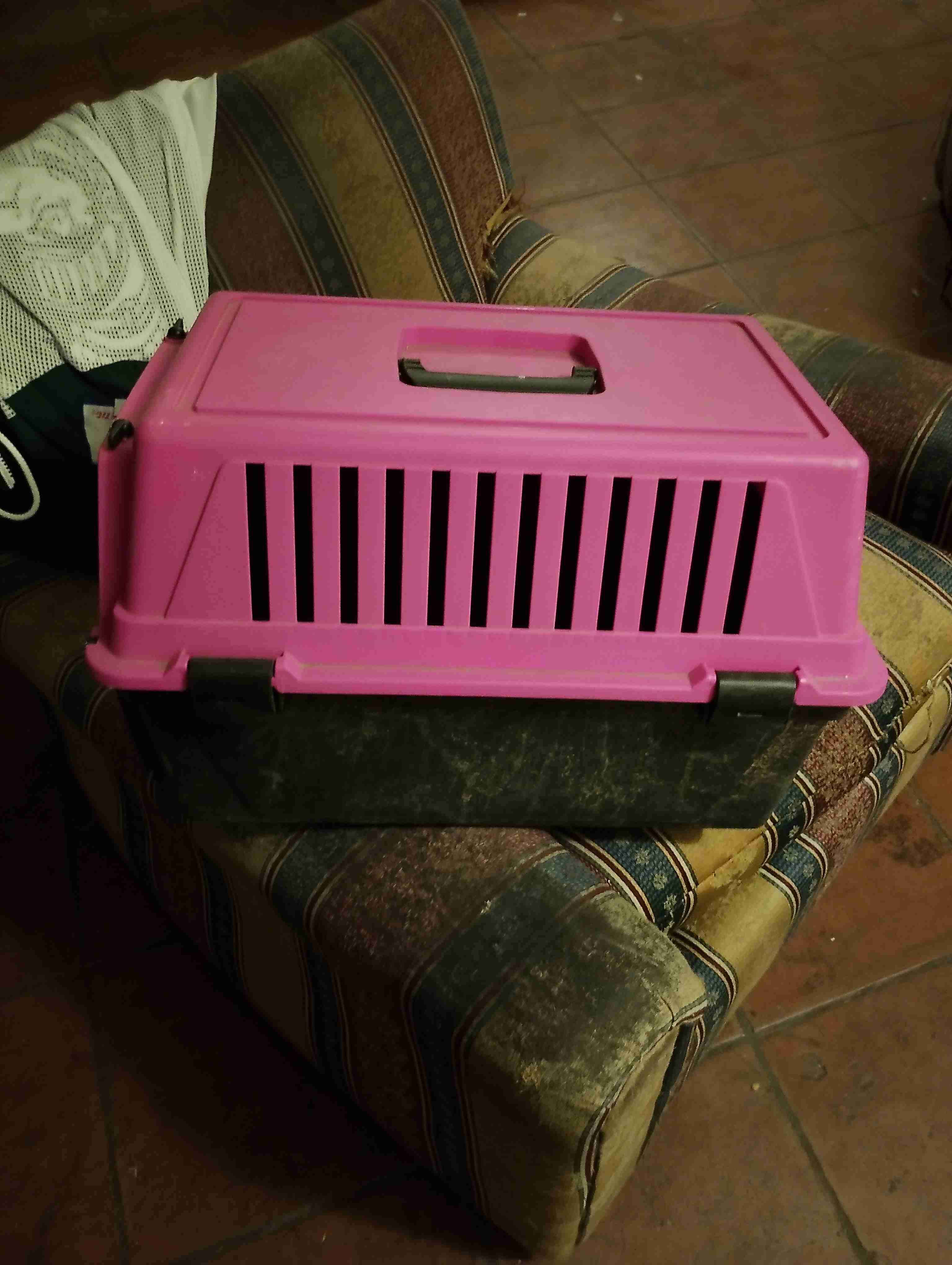 Transportador de mascotas rosado - miniatura 1