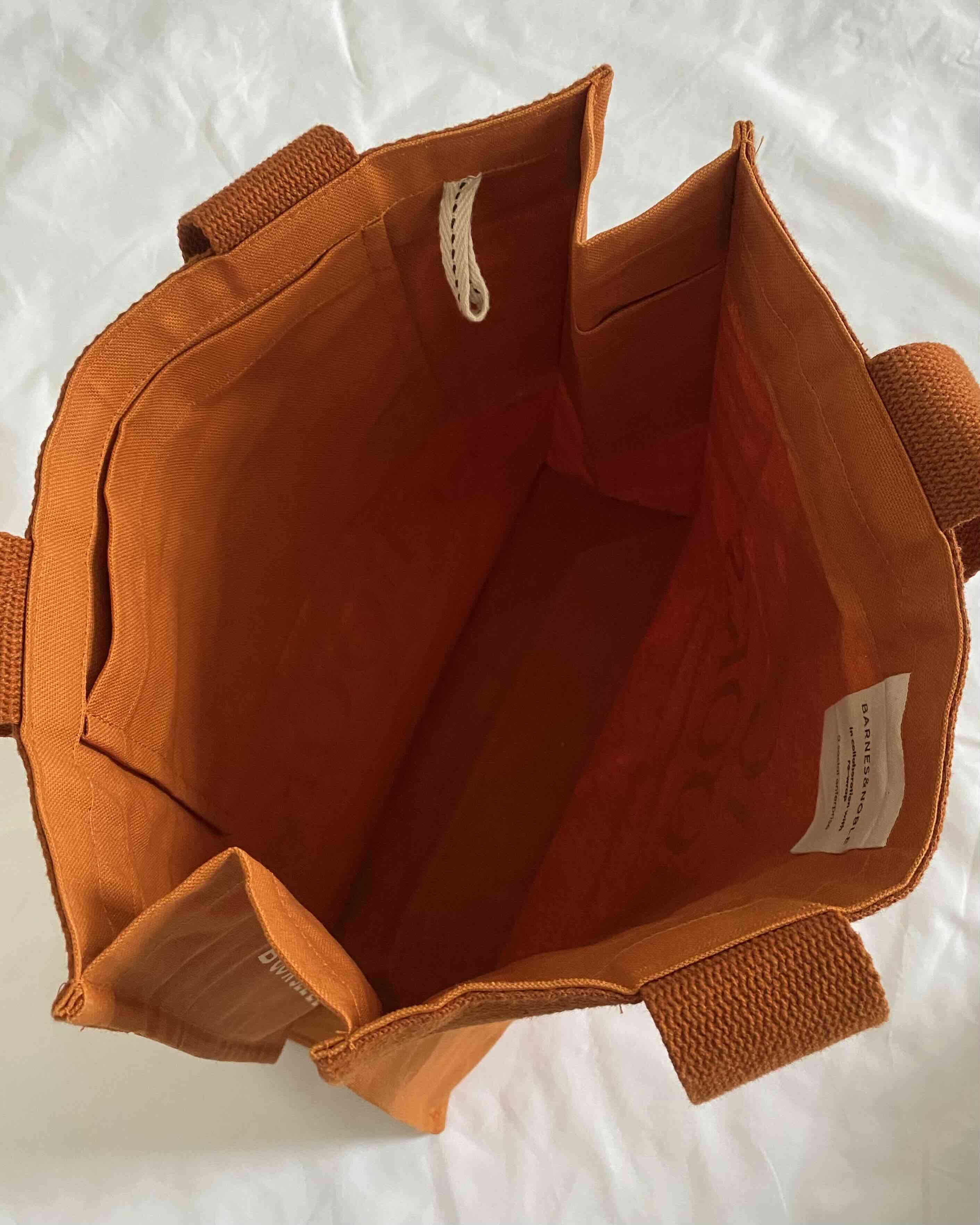 Tote bag 'A Bag of Books' Terracota - miniatura 5