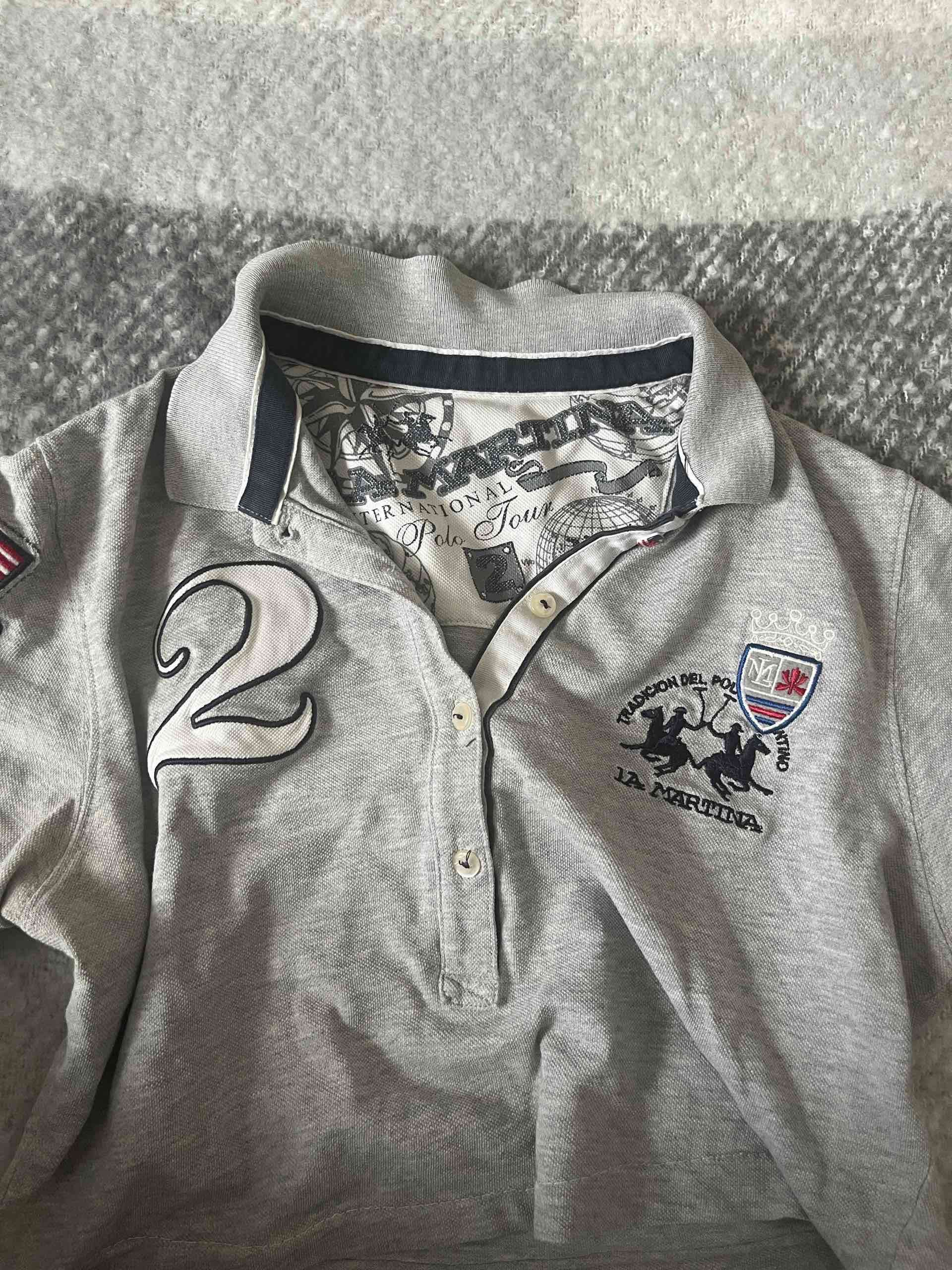 Polo croptop LA MARTINA vintage - miniatura 1