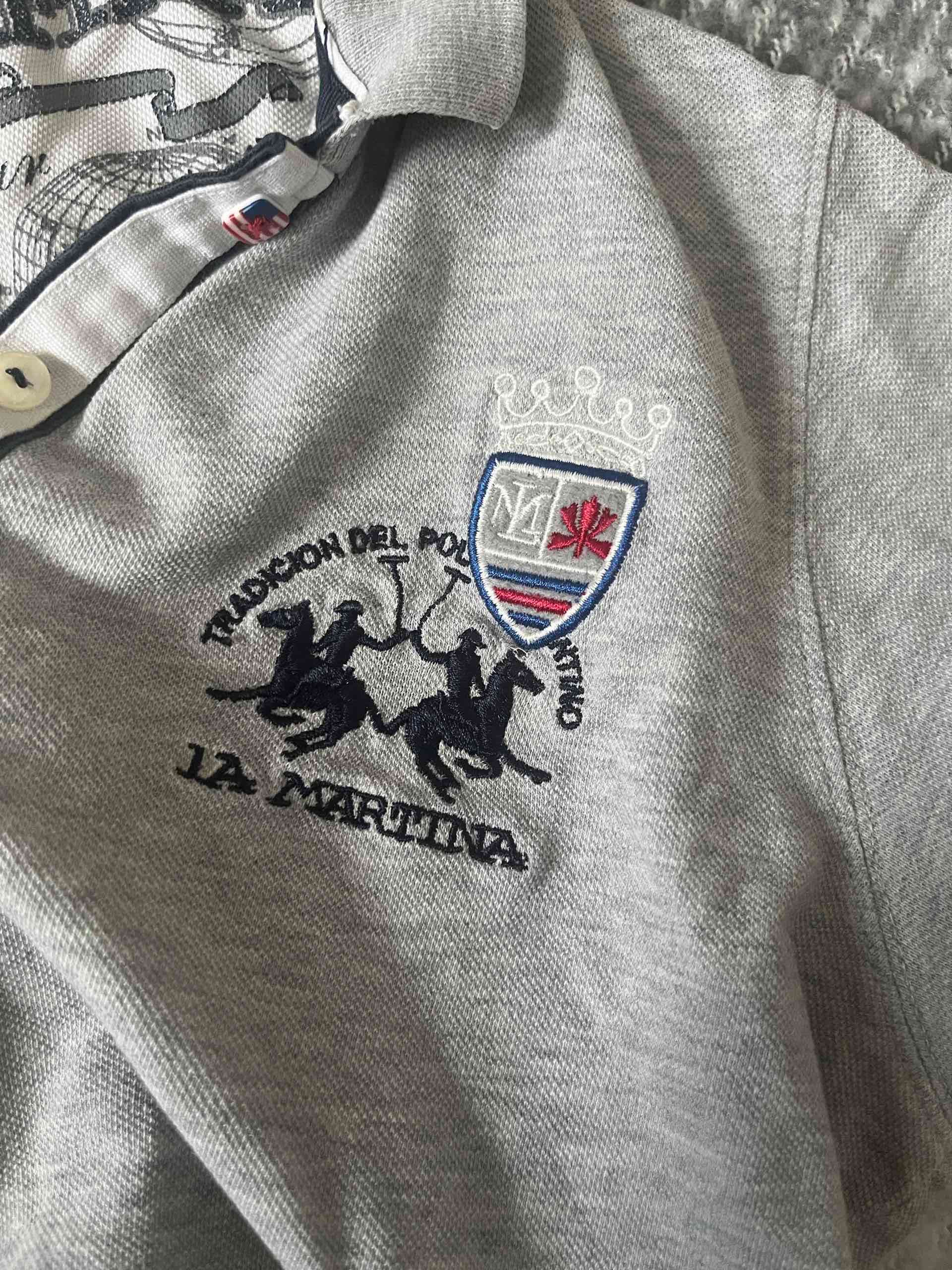 Polo croptop LA MARTINA vintage - miniatura 2