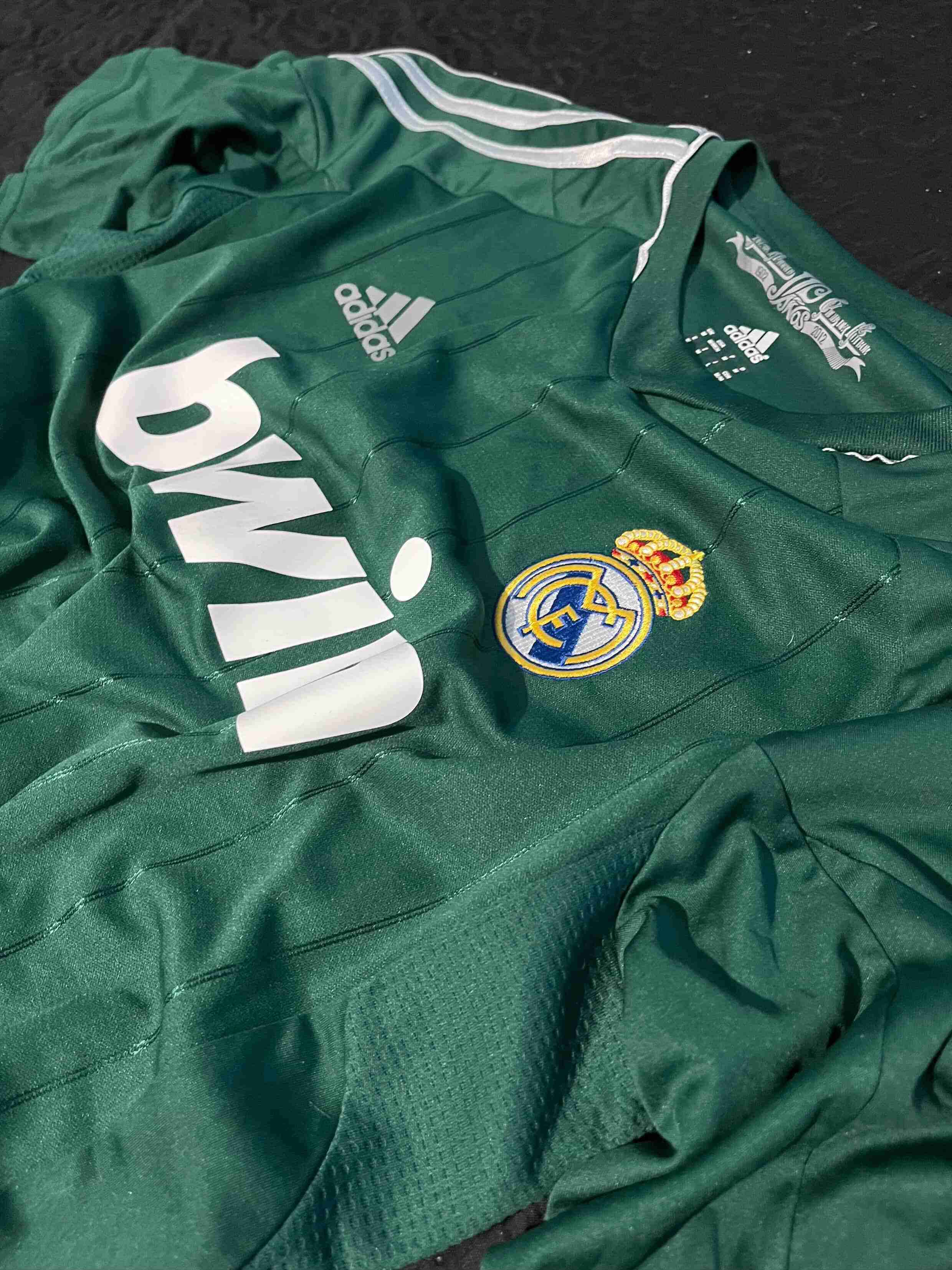 Camiseta verde Real Madrid Adidas - miniatura 1
