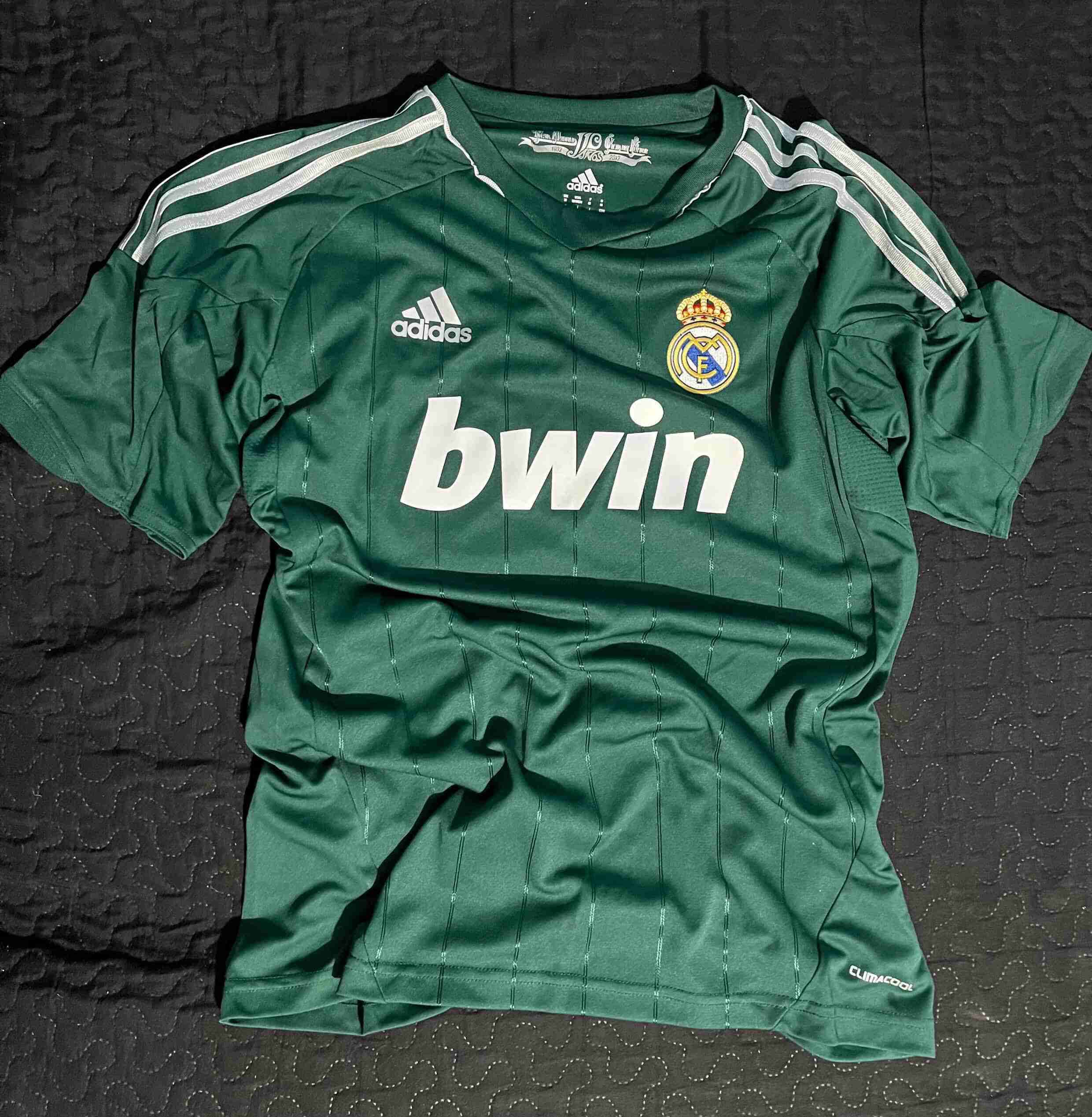 Camiseta verde Real Madrid Adidas - miniatura 2