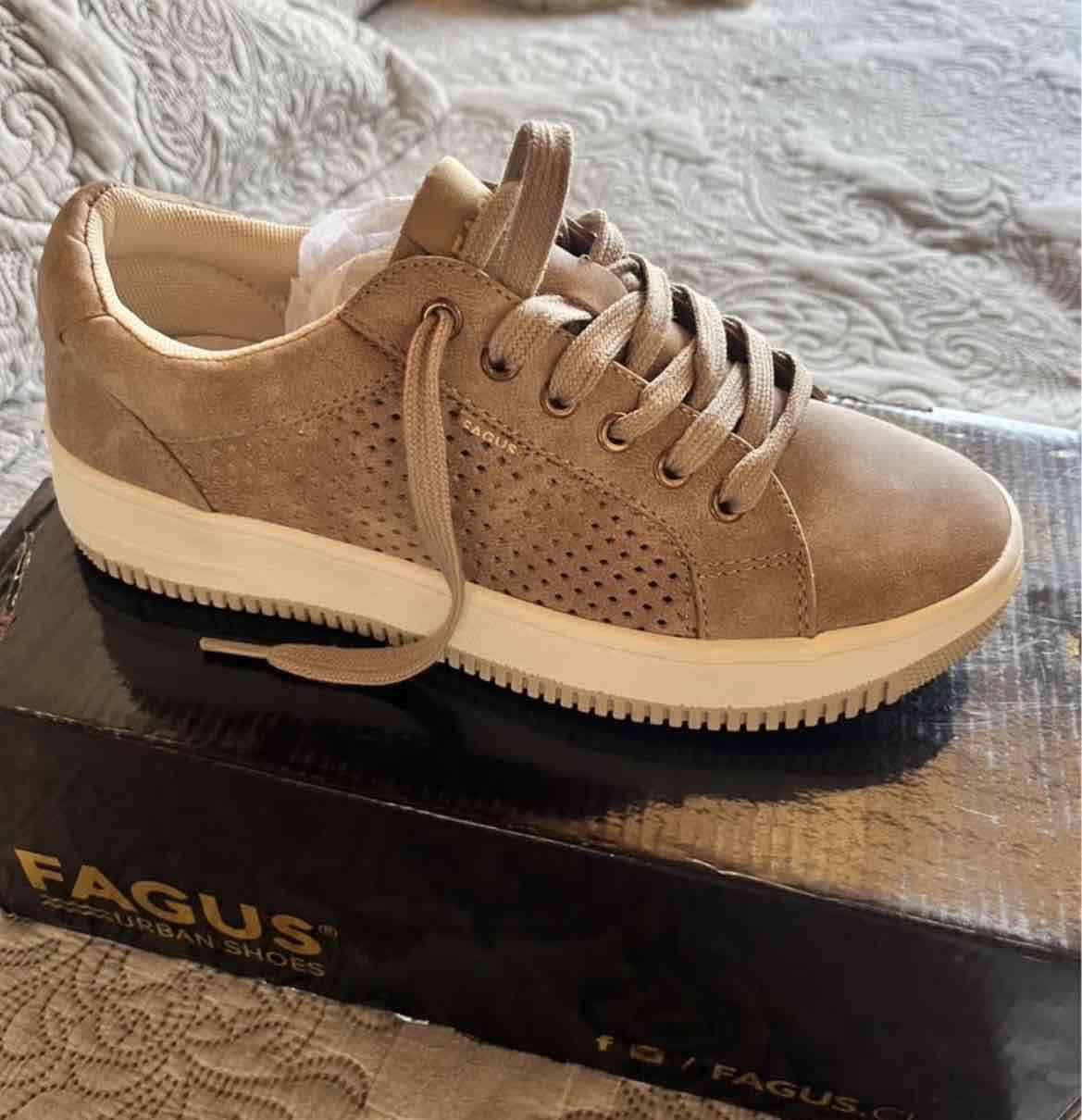 Zapatillas Fagus beige - miniatura 1