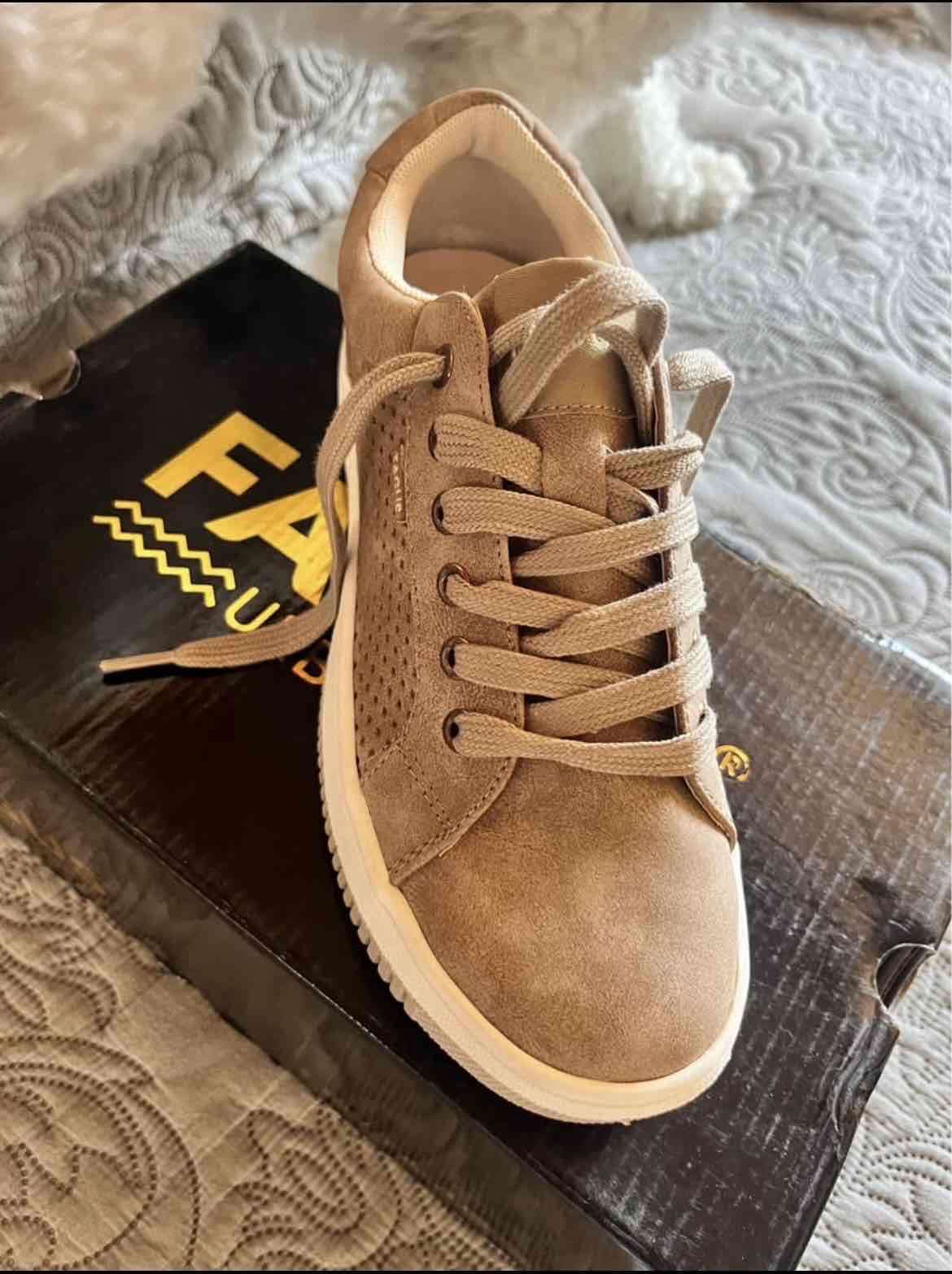 Zapatillas Fagus beige - miniatura 2