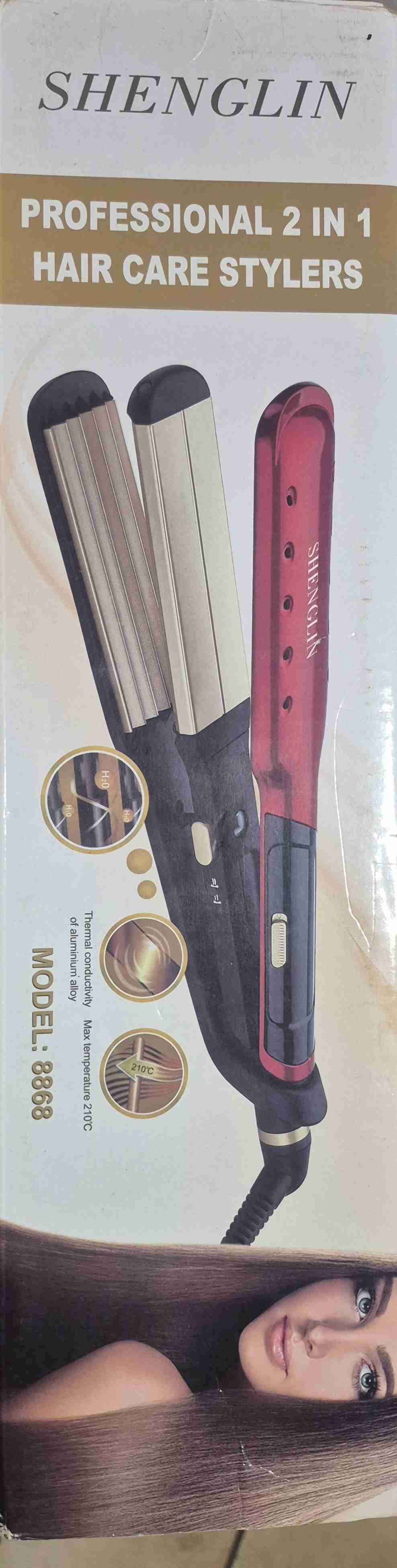 Plancha de Pelo 2 en 1 Shenglin - miniatura 3