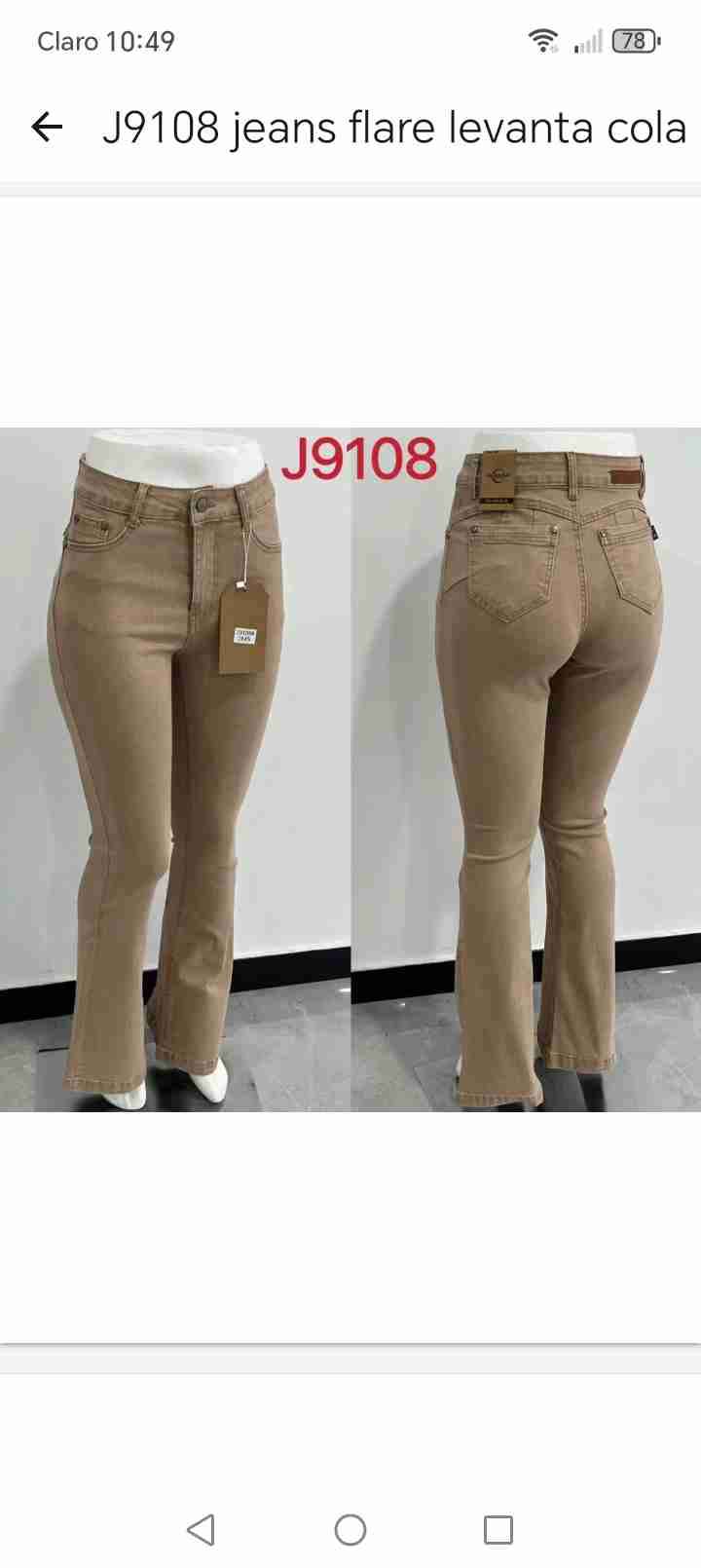 Jeans wide leg, pitillo y flare - miniatura 3