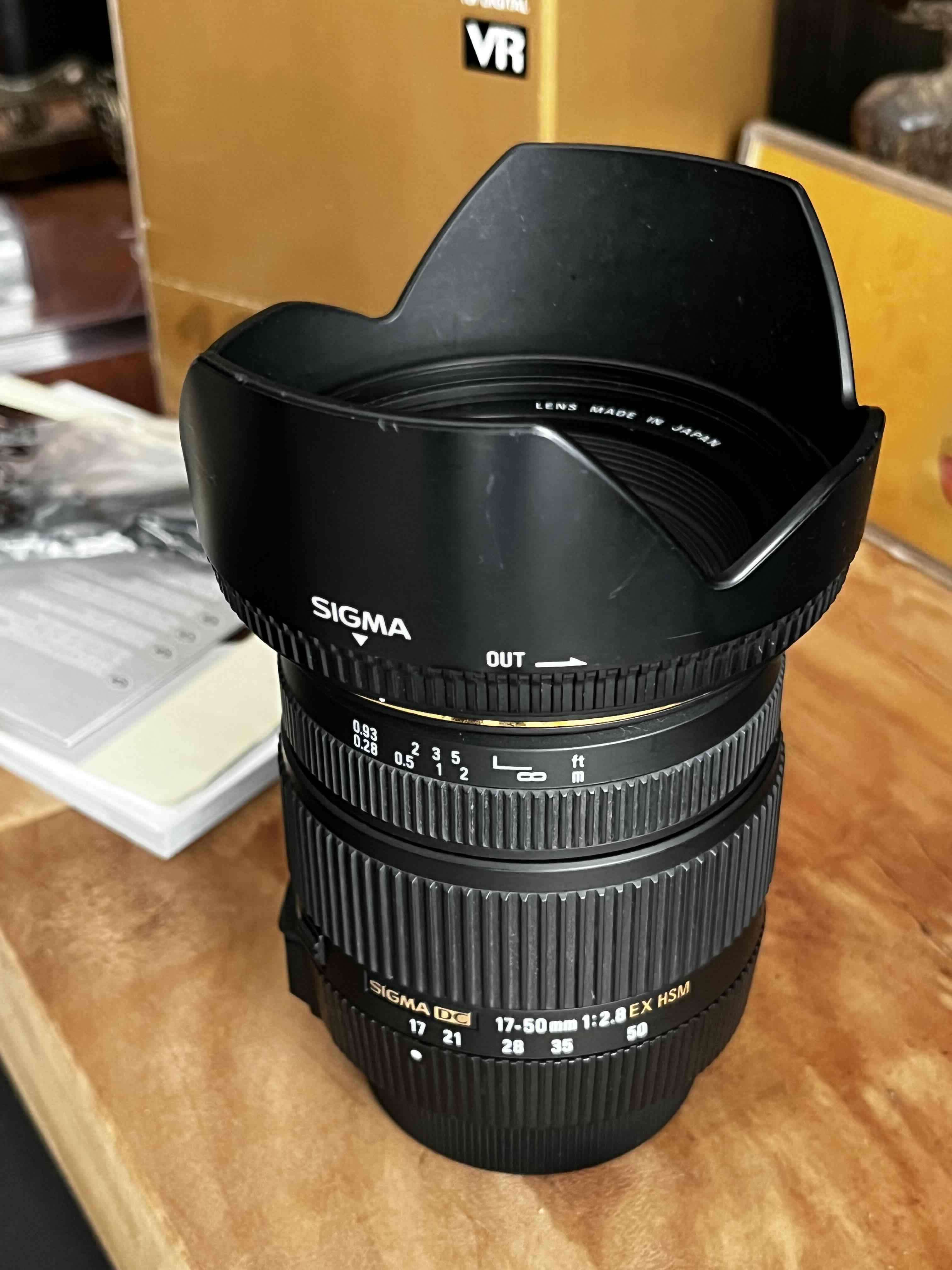 Lente Sigma 17-50mm f/2.8 todo su rango - miniatura 1