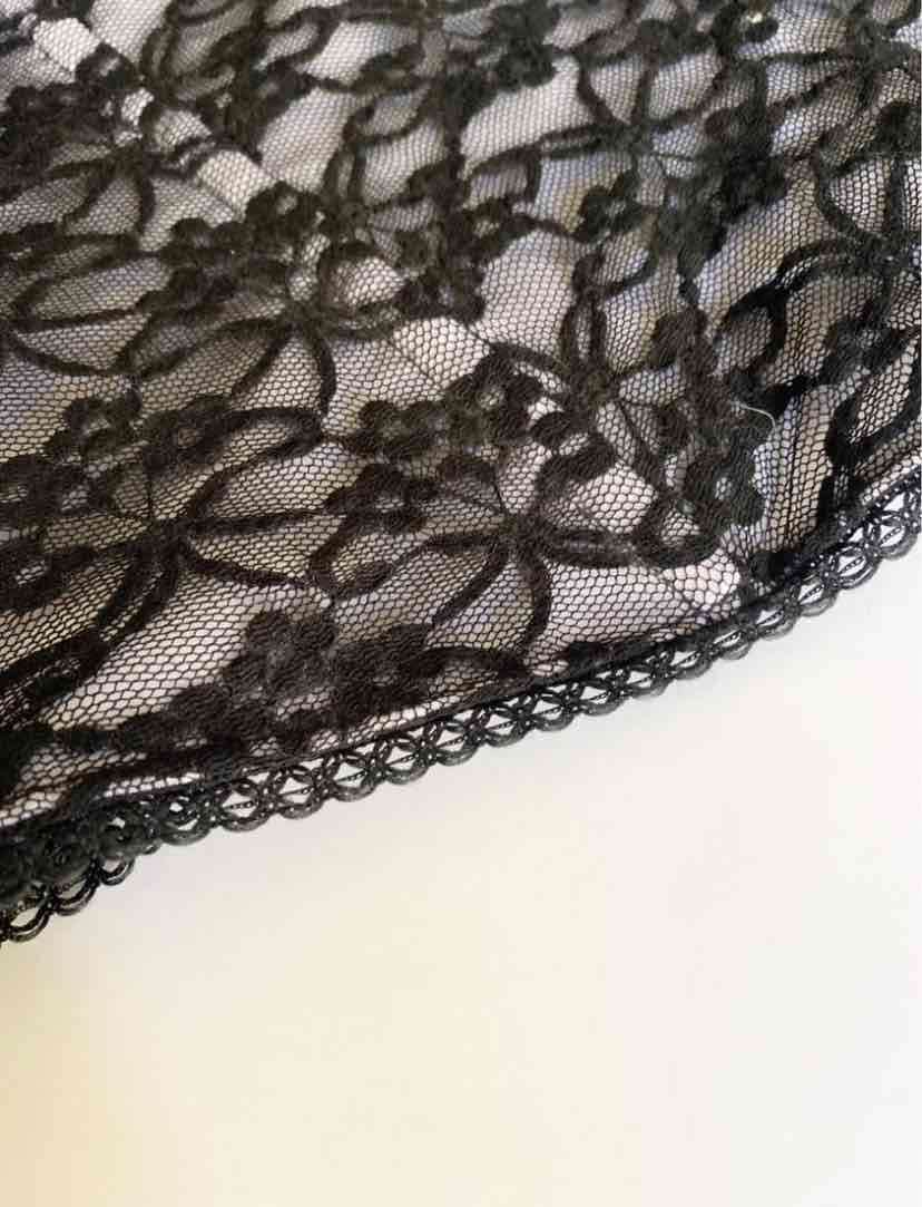 Corsé encaje negro elegante - miniatura 2