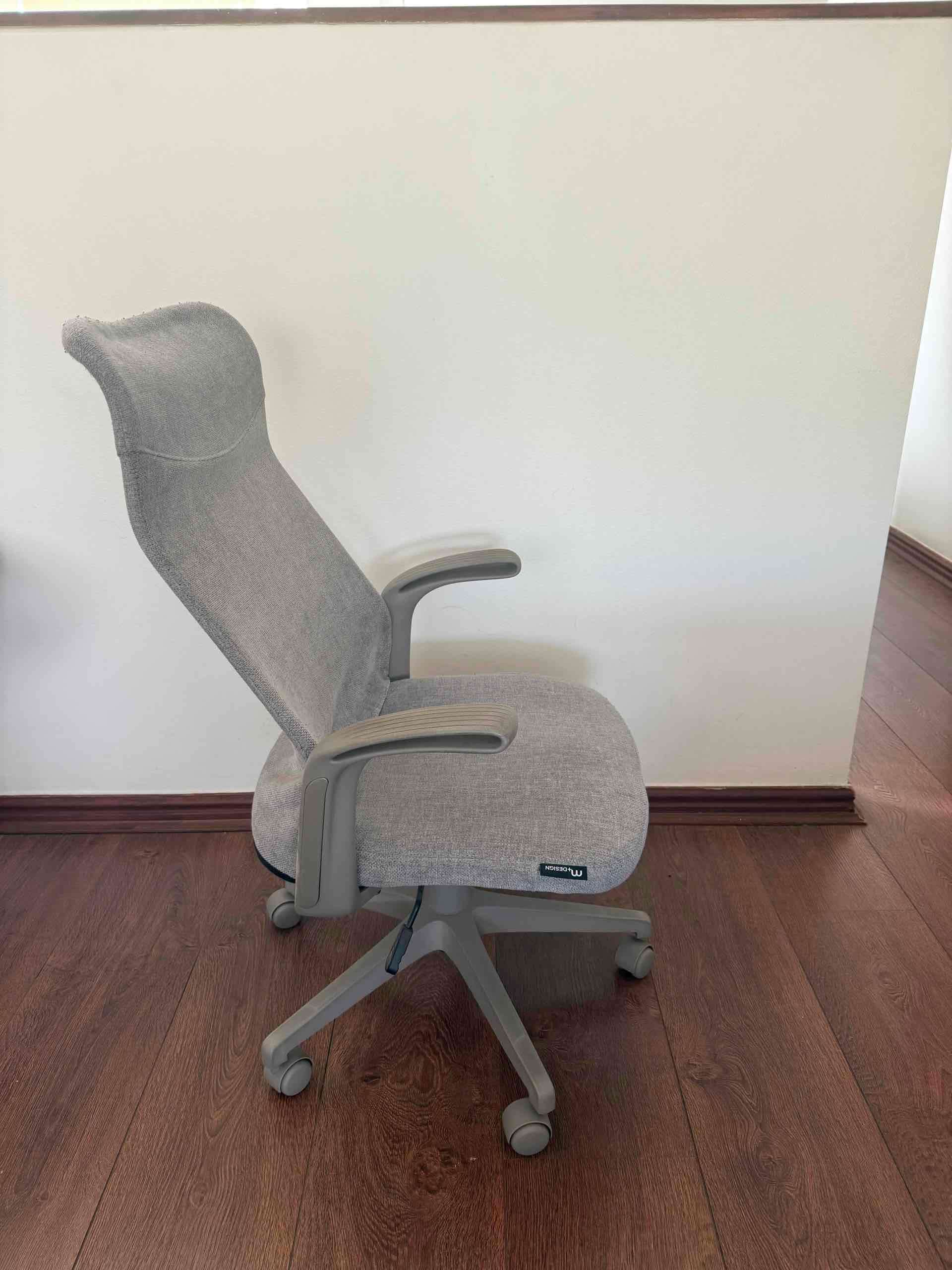 Silla de oficina gris claro - miniatura 4