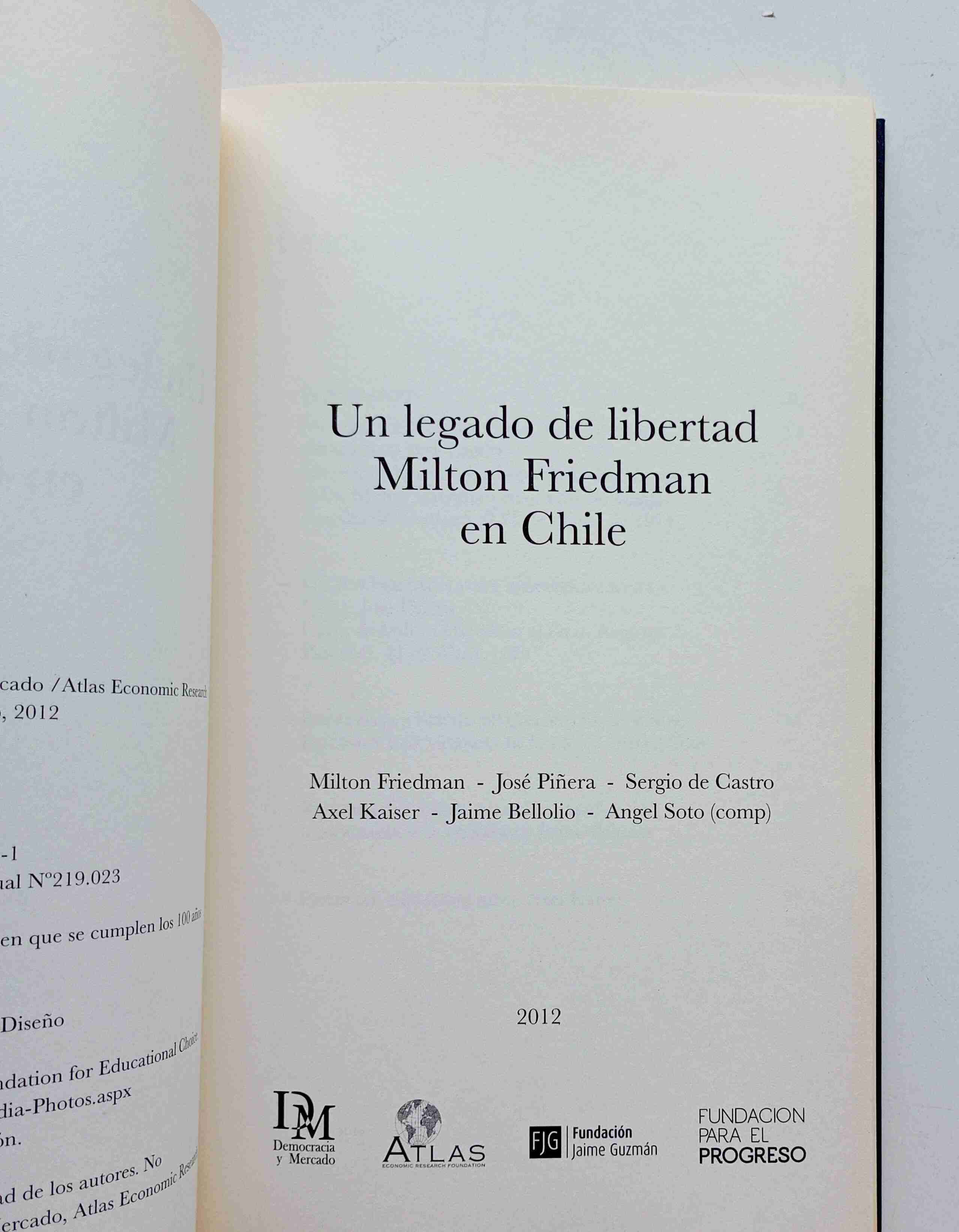 Libro Un legado de libertad: Milton Friedman - miniatura 2