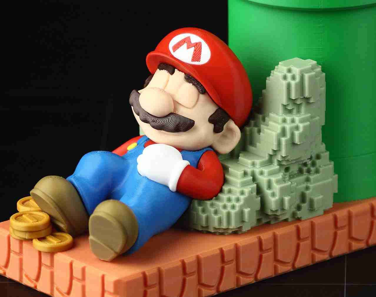 Portalápices Super Mario decorativo - miniatura 2