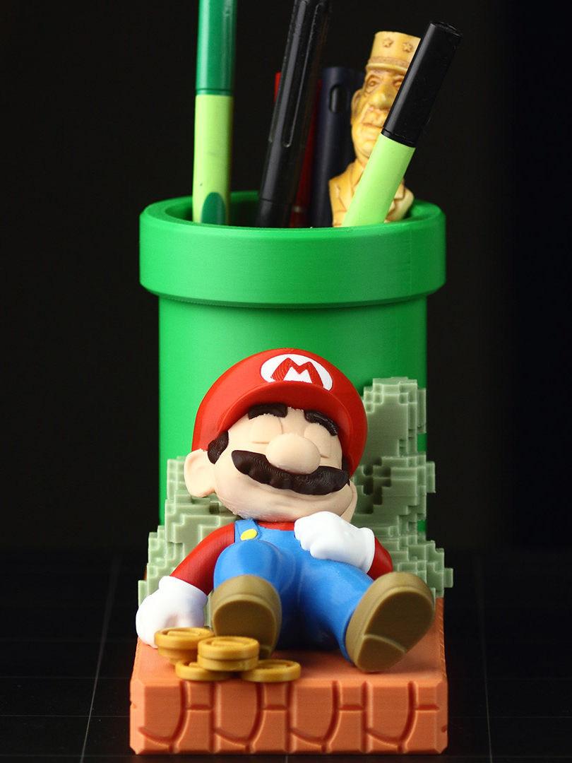 Portalápices Super Mario decorativo - miniatura 4