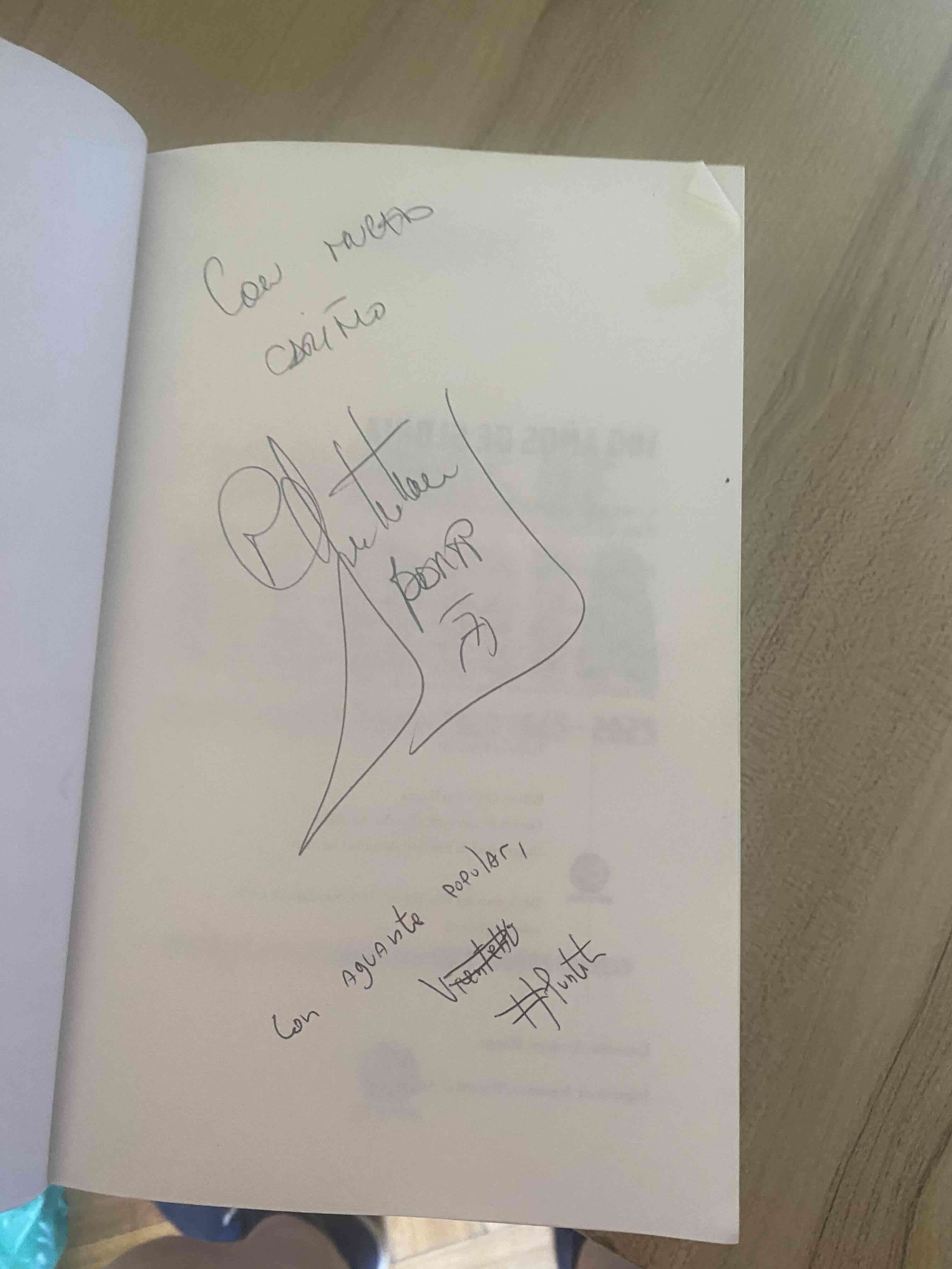 Libro autografiado por autor - miniatura 2