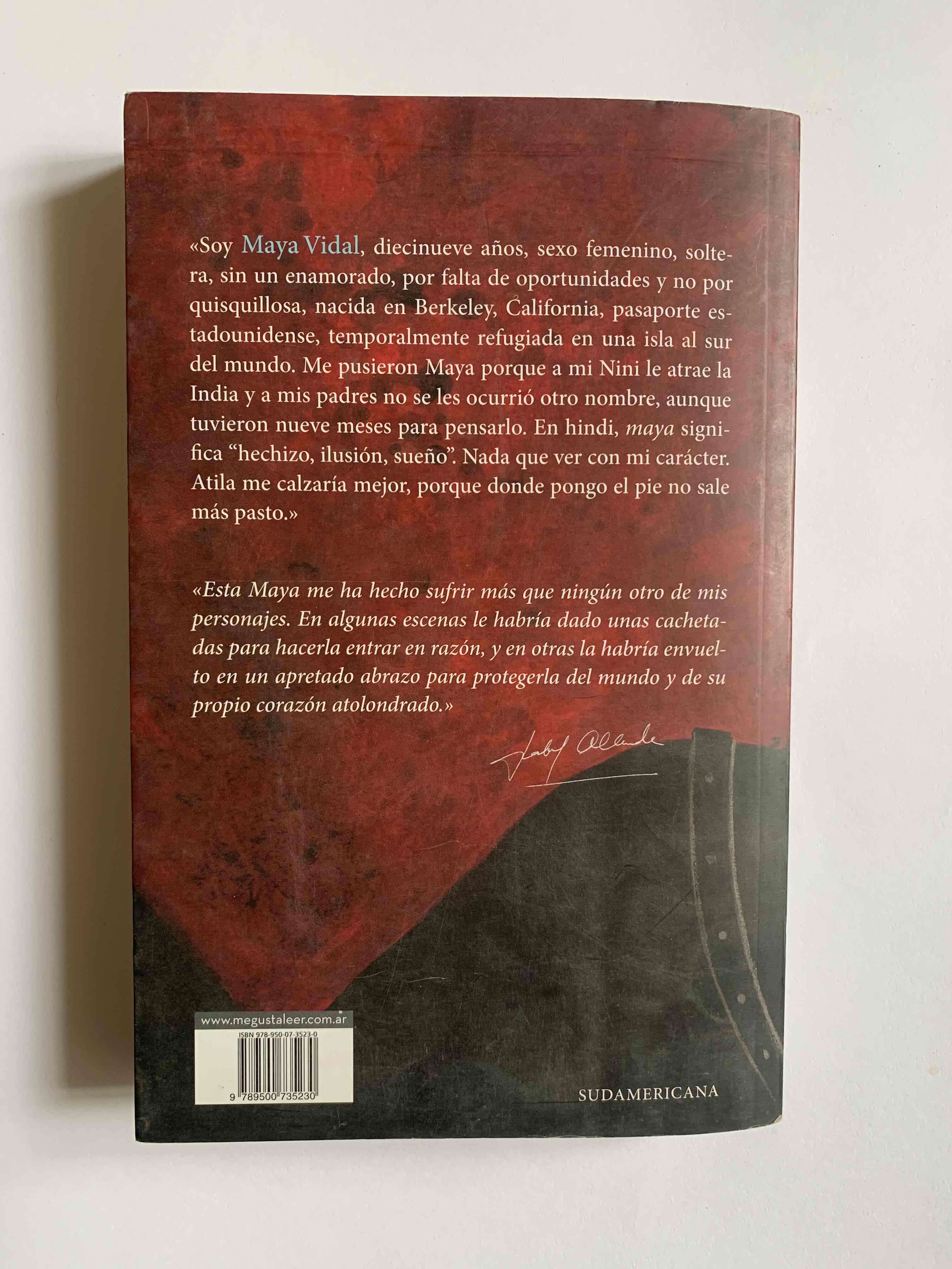 Libro 'El Cuaderno de Maya' Isabel Allende - miniatura 2