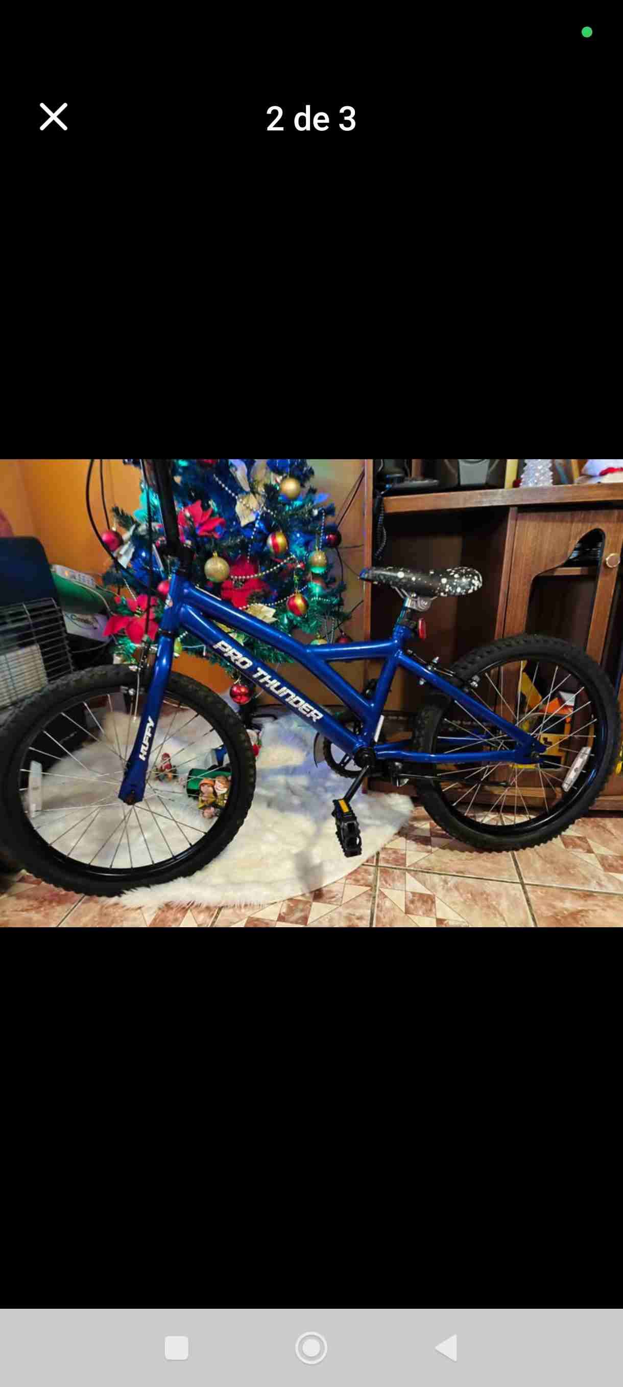 Bicicleta Pro Thunder azul - miniatura 1