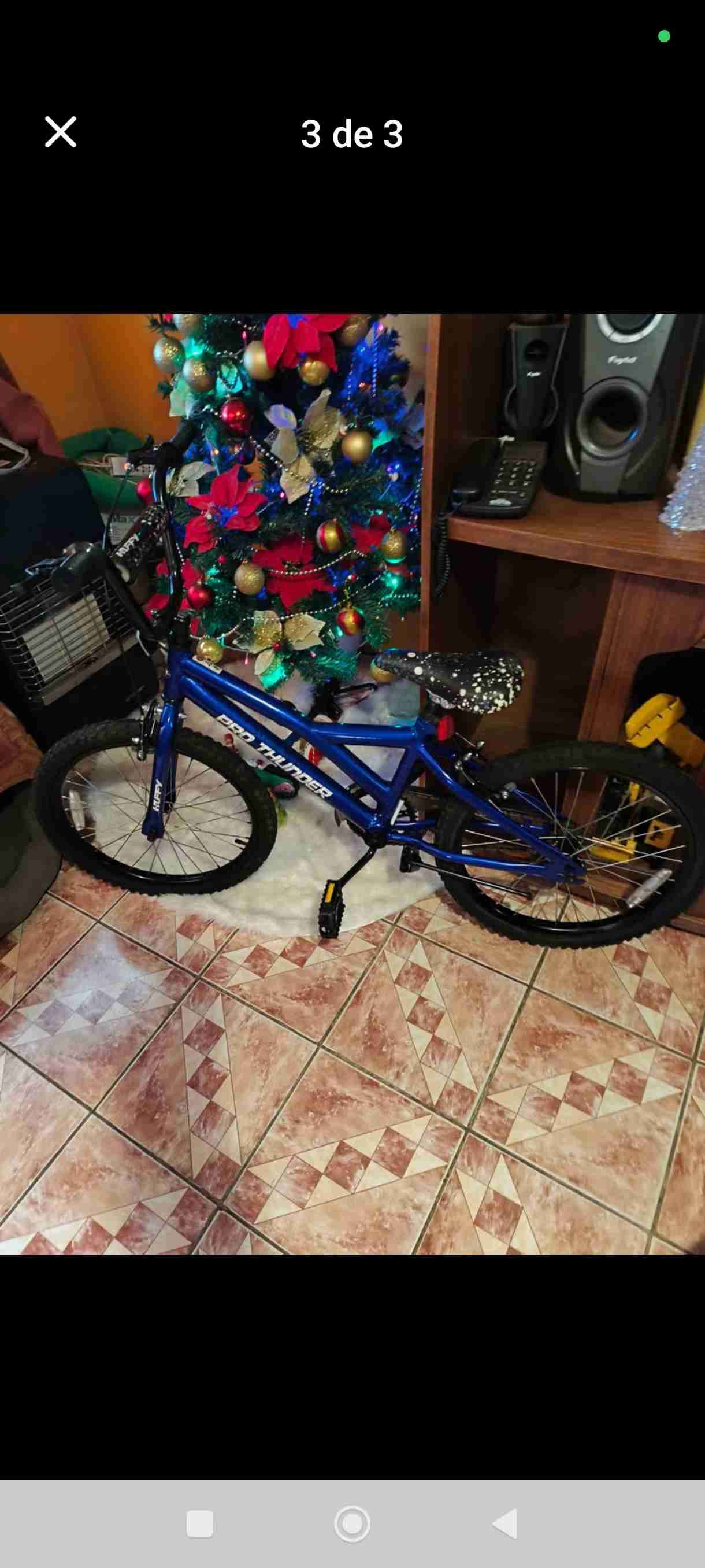 Bicicleta Pro Thunder azul - miniatura 2