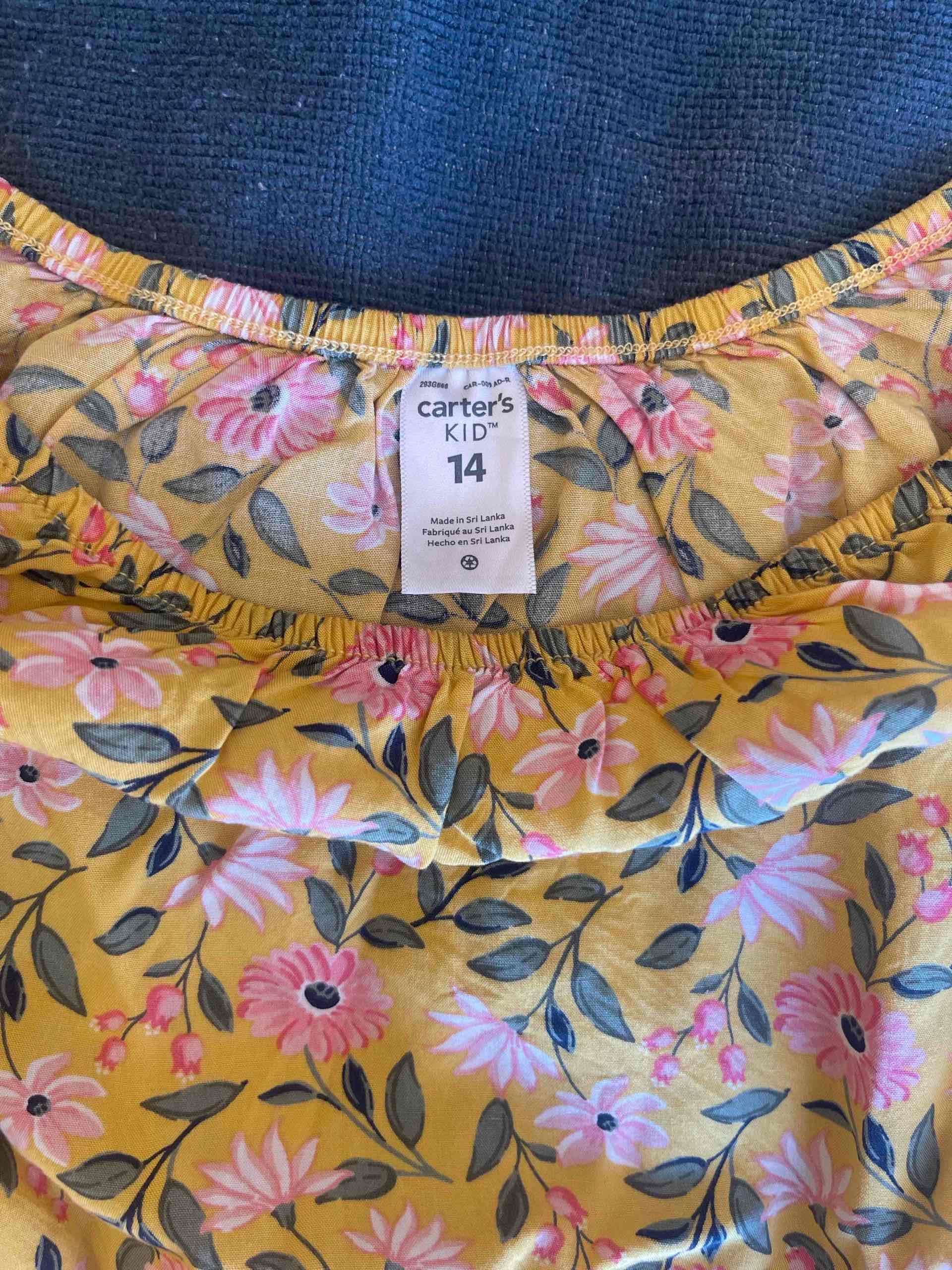 Vestido floral amarillo - miniatura 2