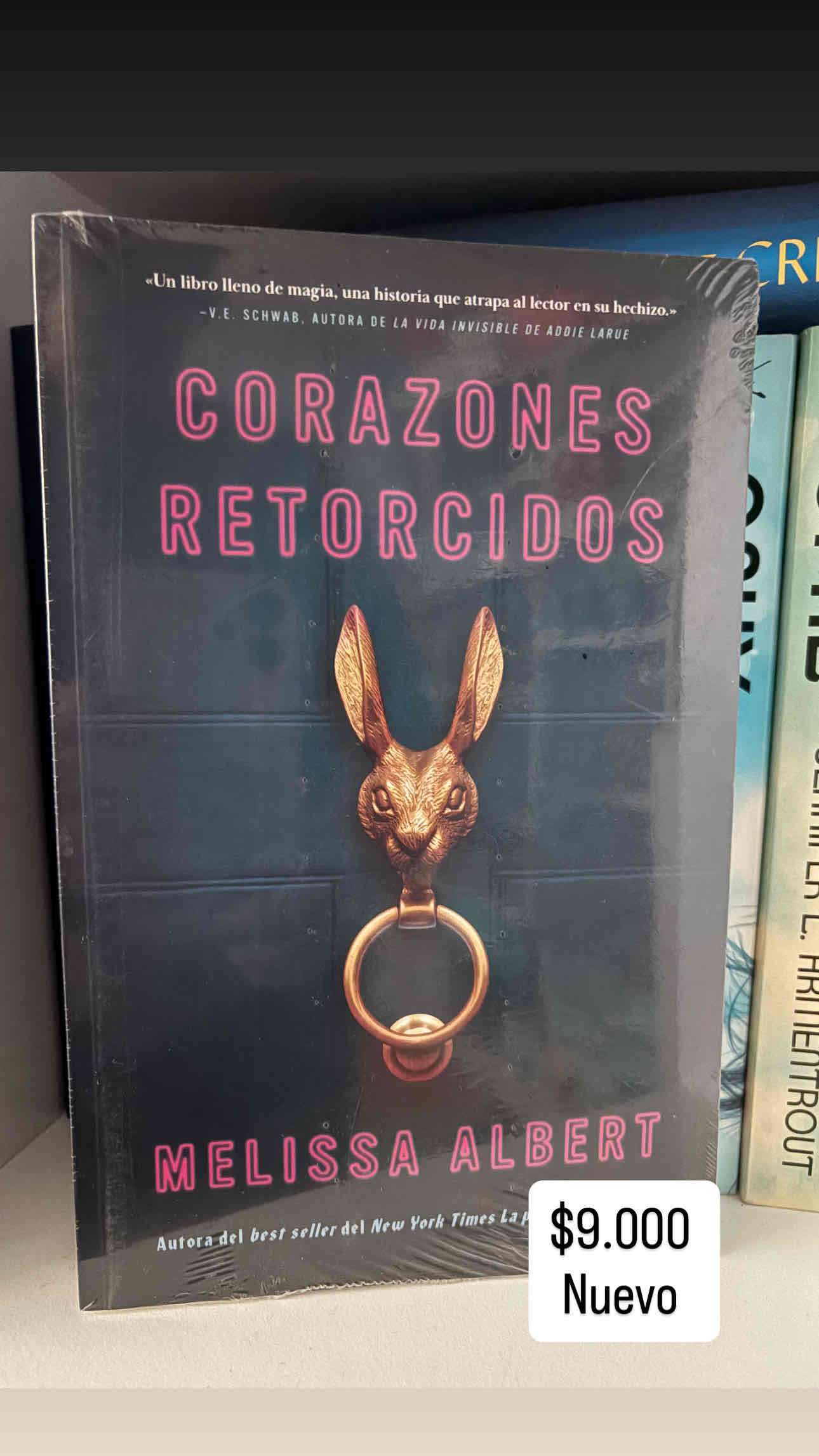 Libro Corazones Retorcidos Nuevo