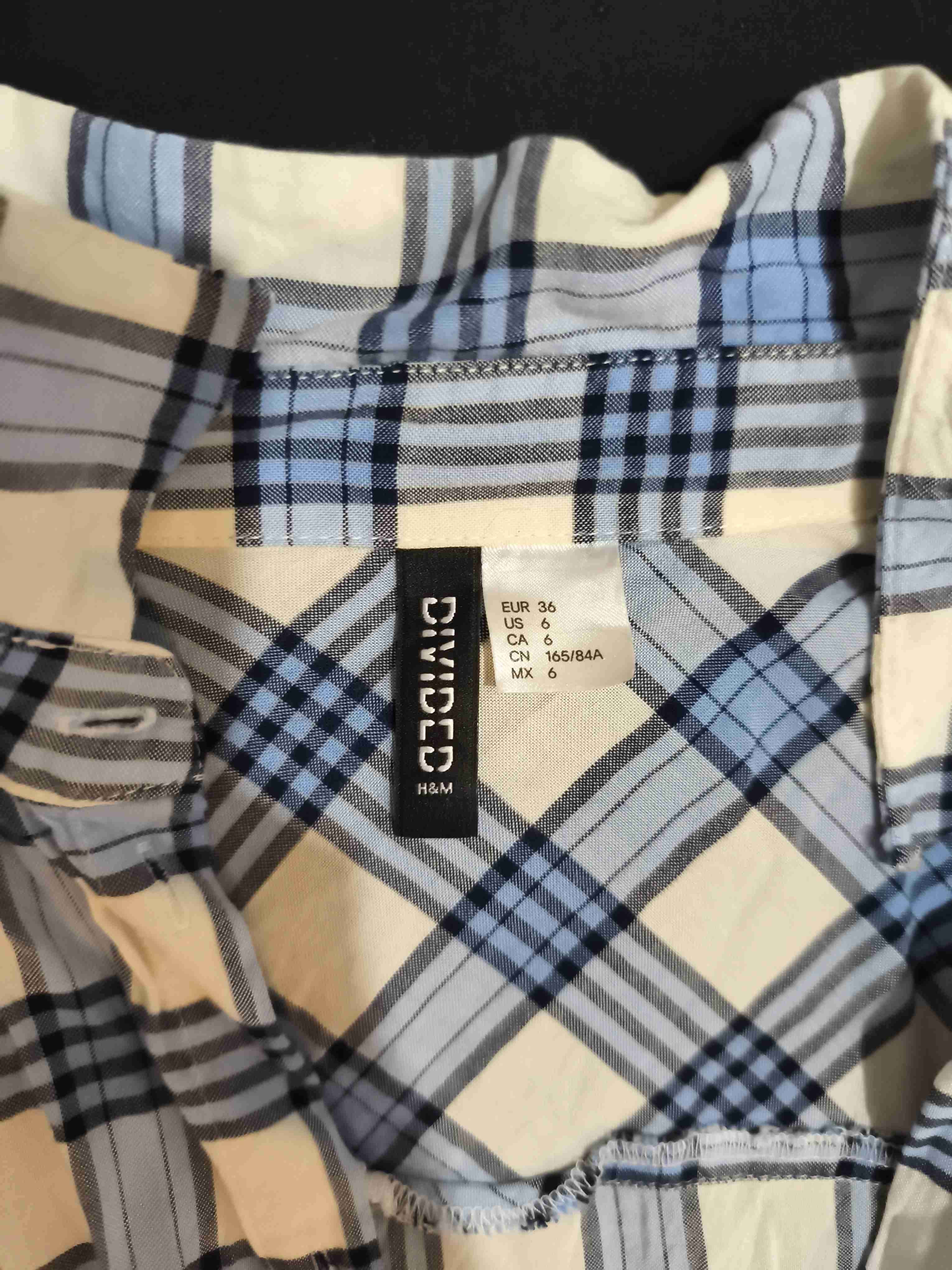 Camisa de cuadros sin mangas - miniatura 2