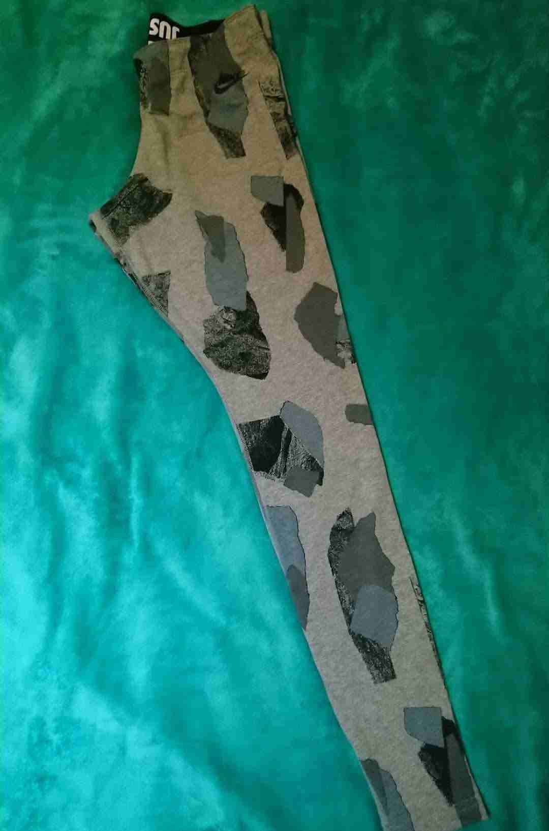 Leggings gris camuflaje - miniatura 1