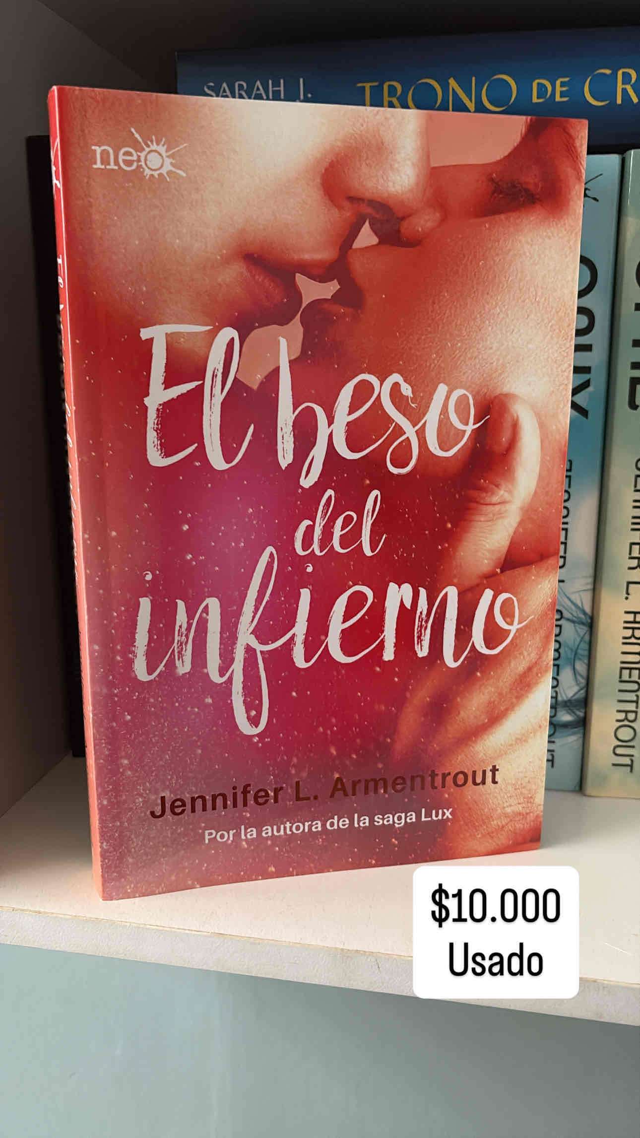 Libro 'El beso del infierno' usado