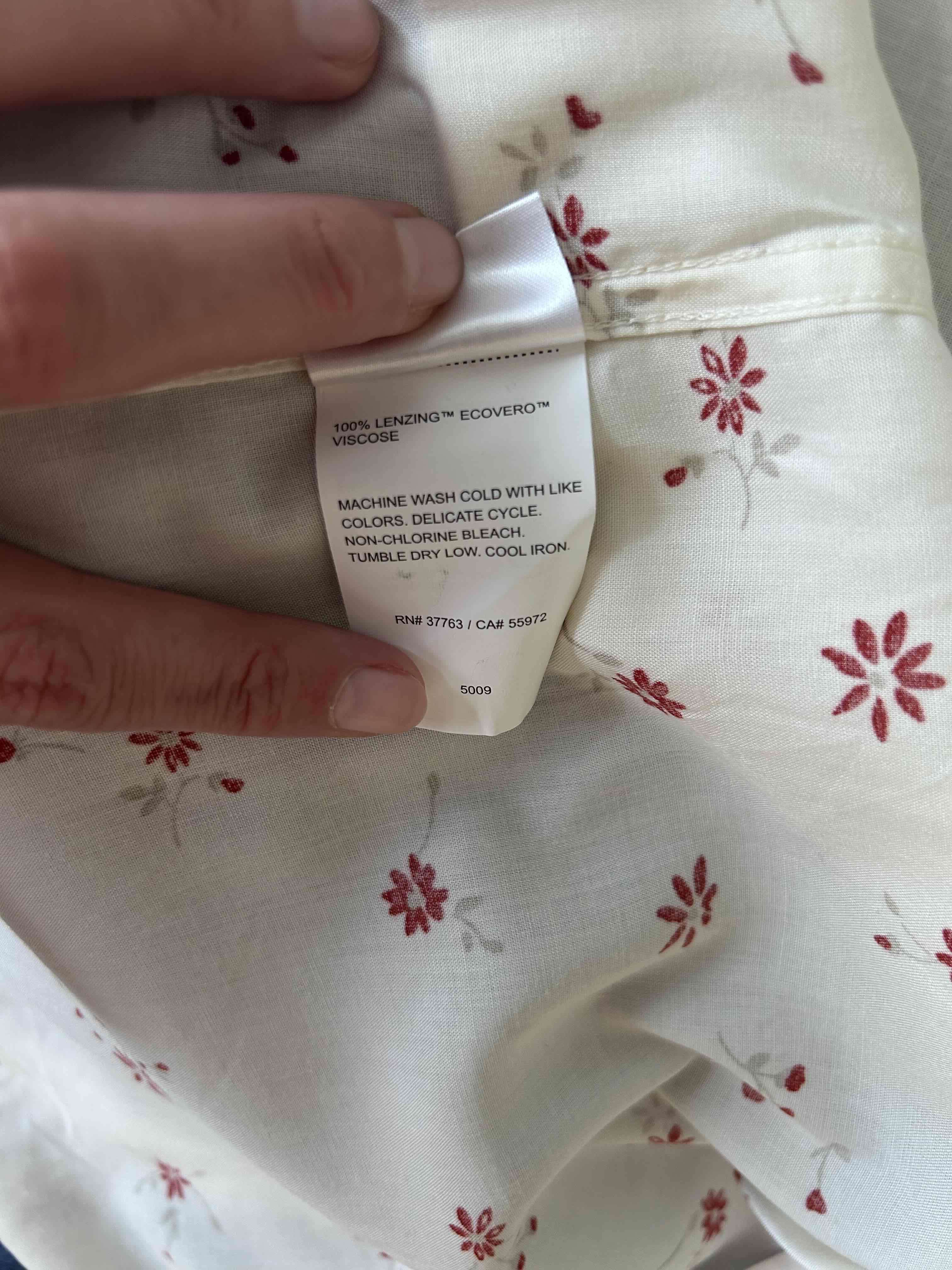 Camisa Perry Ellis floral nueva - miniatura 5