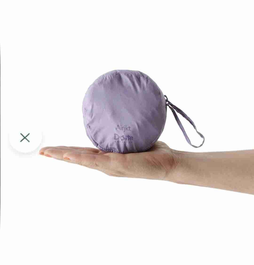 Chaqueta cortavientos lila con capucha - miniatura 5