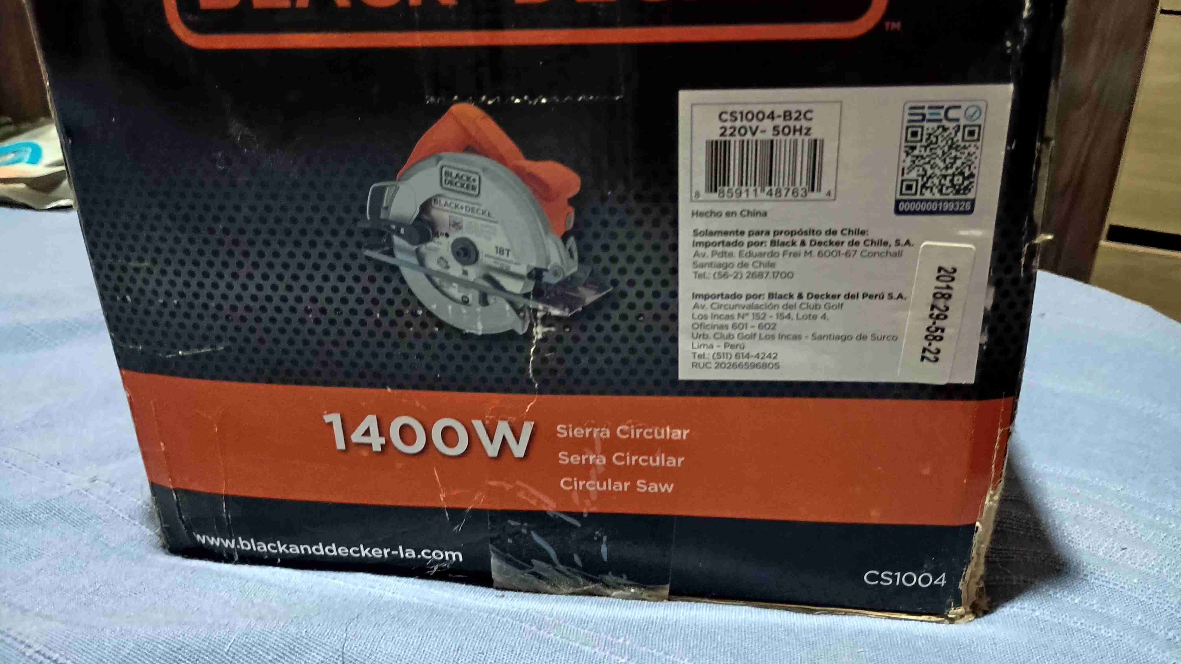 Sierra Circular BLACK+DECKER 1400W - miniatura 3