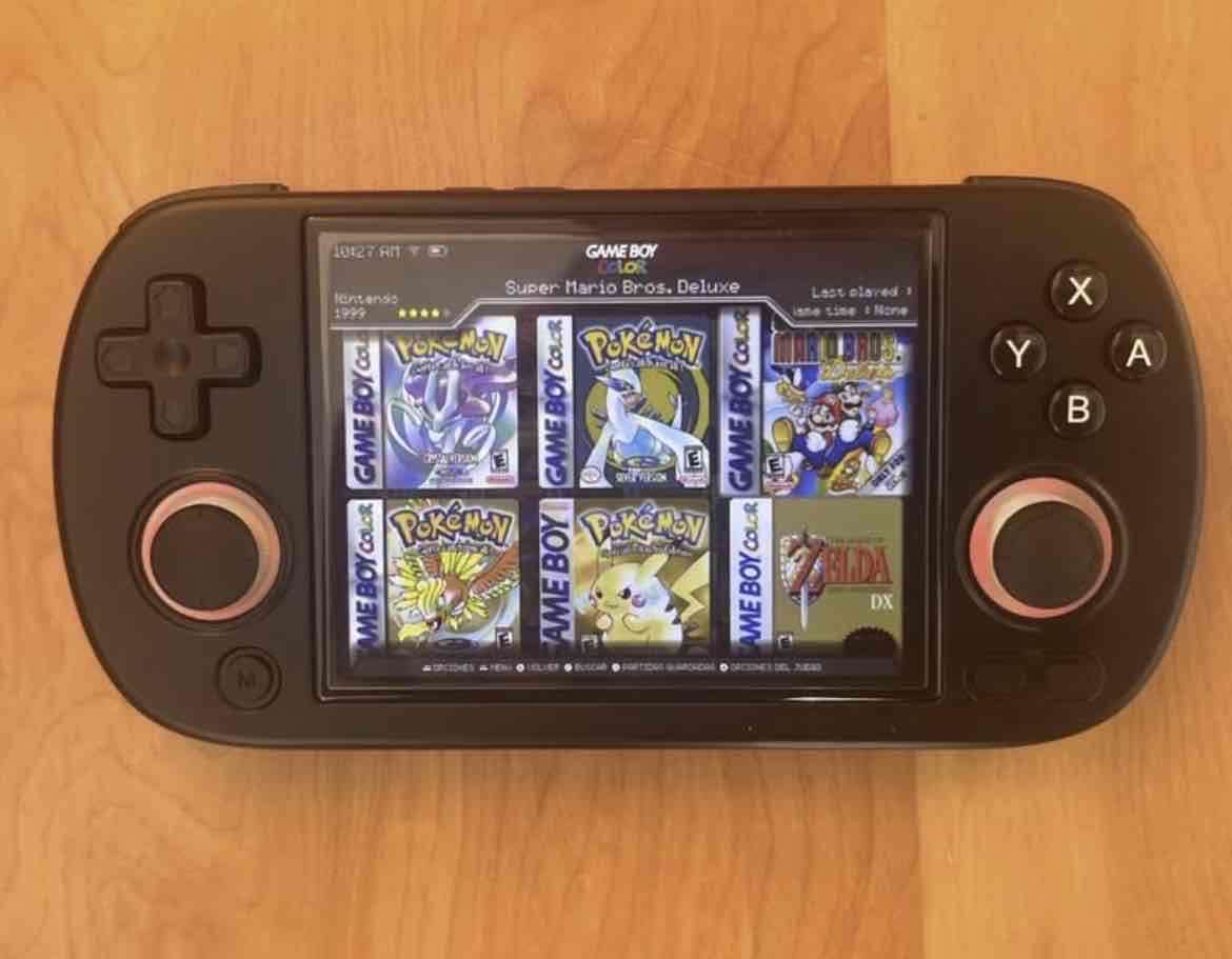 Consola Anbernic RG40XX H GBA DS 3DS PS1 PS4 PS5 - miniatura 2