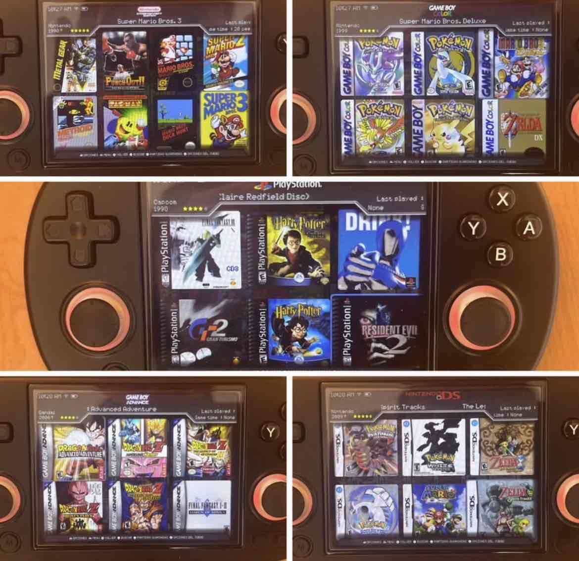 Consola Anbernic RG40XX H GBA DS 3DS PS1 PS4 PS5 - miniatura 3