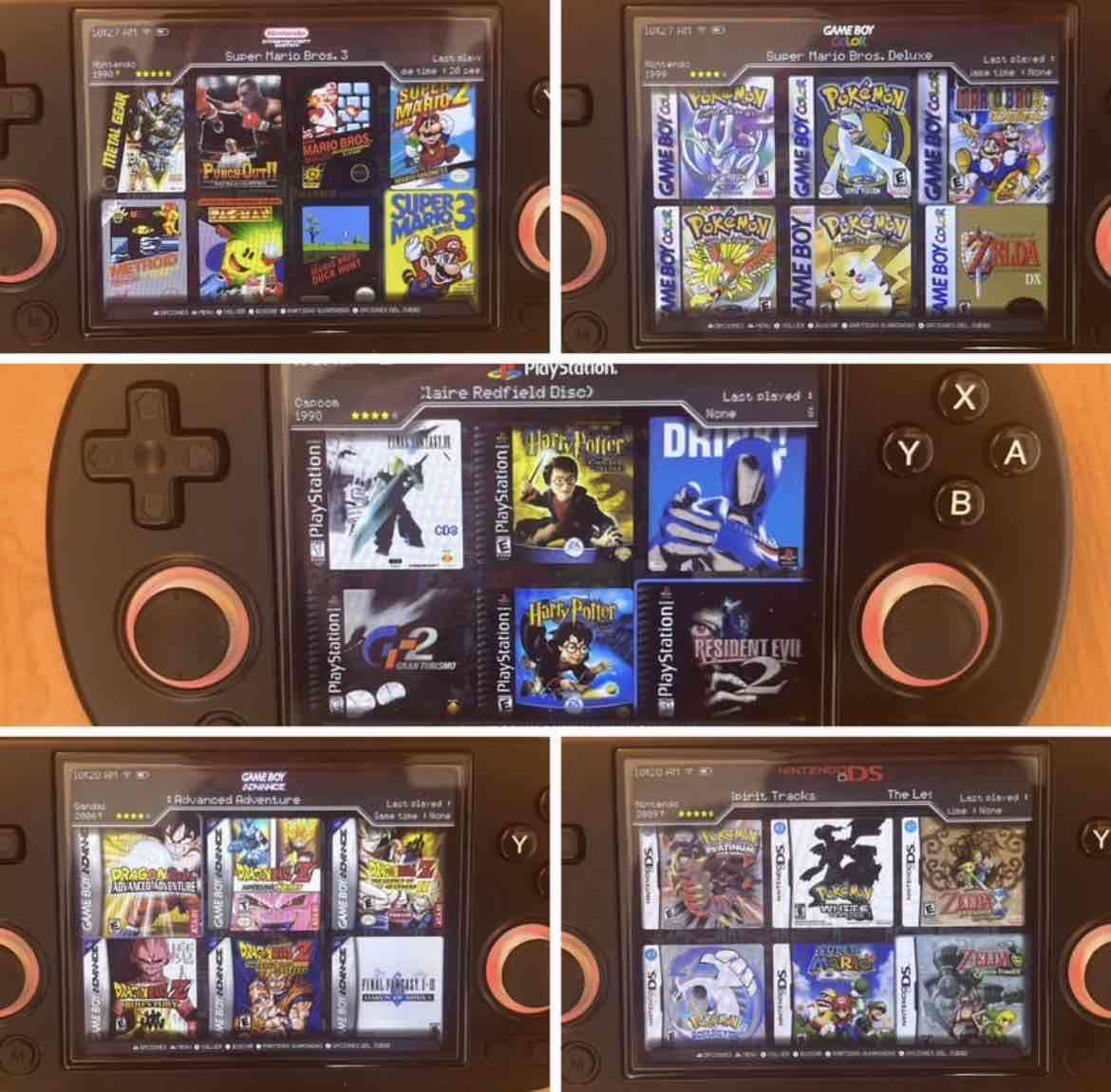 Consola Anbernic RG40XX H GBA DS 3DS PS1 PS4 PS5 - miniatura 5