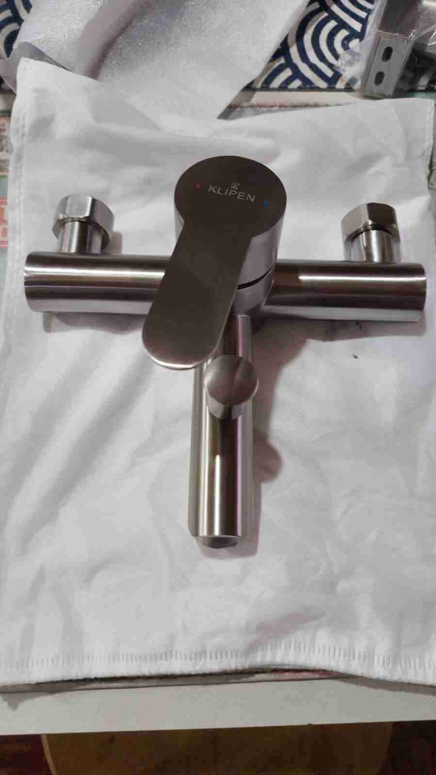 Grifo mezclador acero inoxidable Klipen