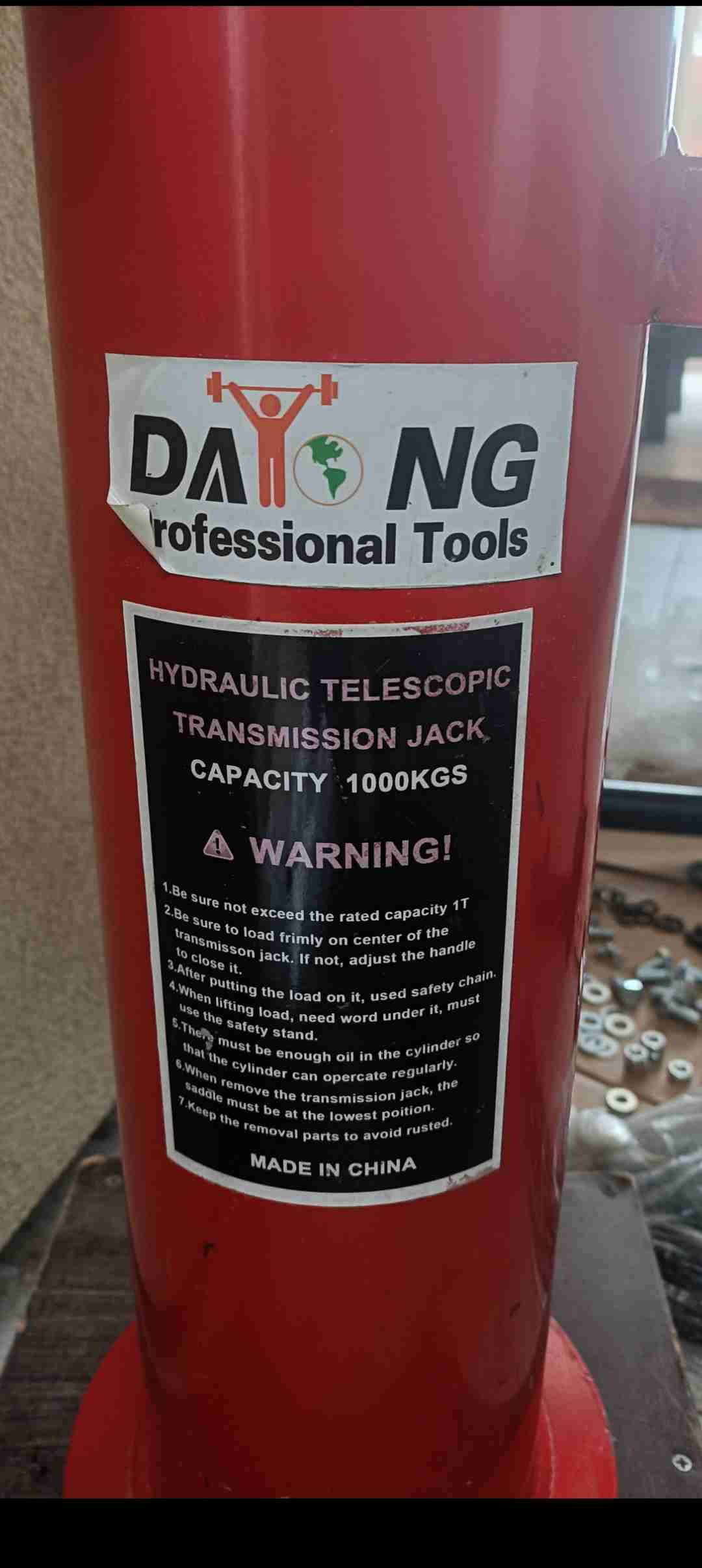 Gata telescópica 1000 kilos - miniatura 3