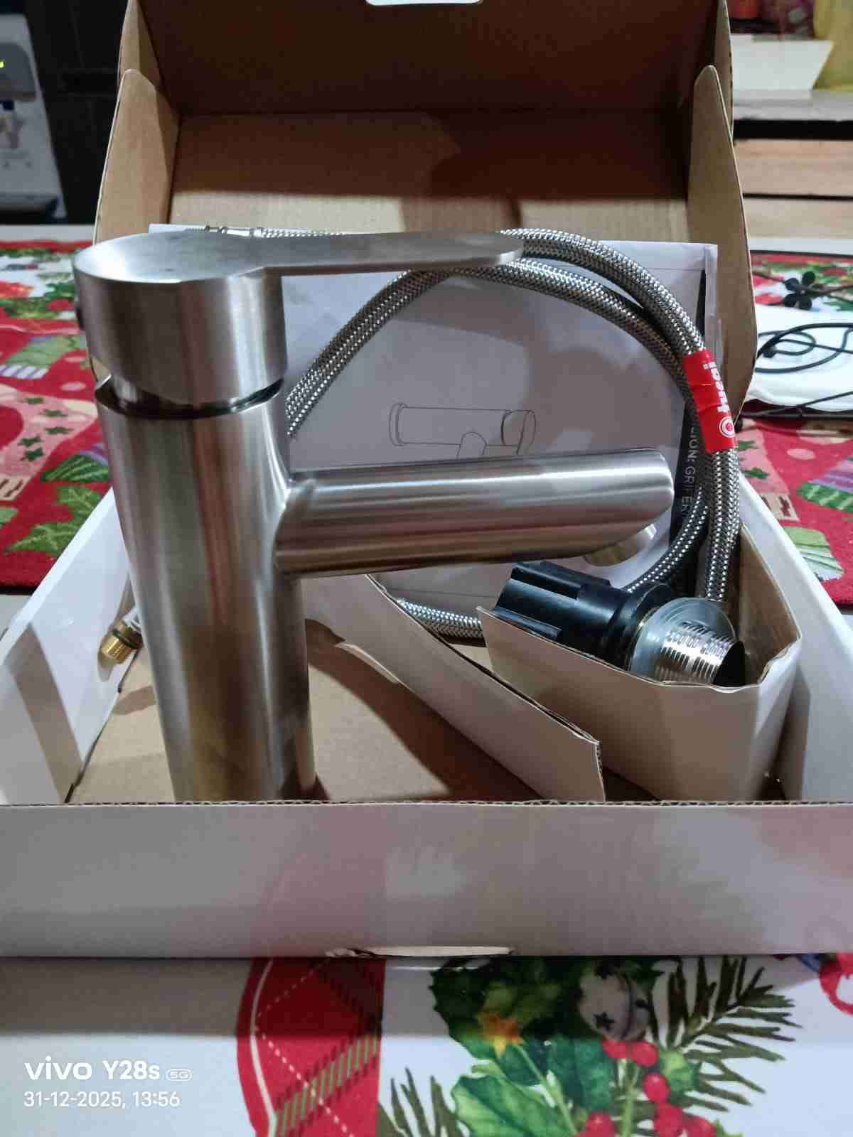 Grifo mezclador acero inoxidable Klipen