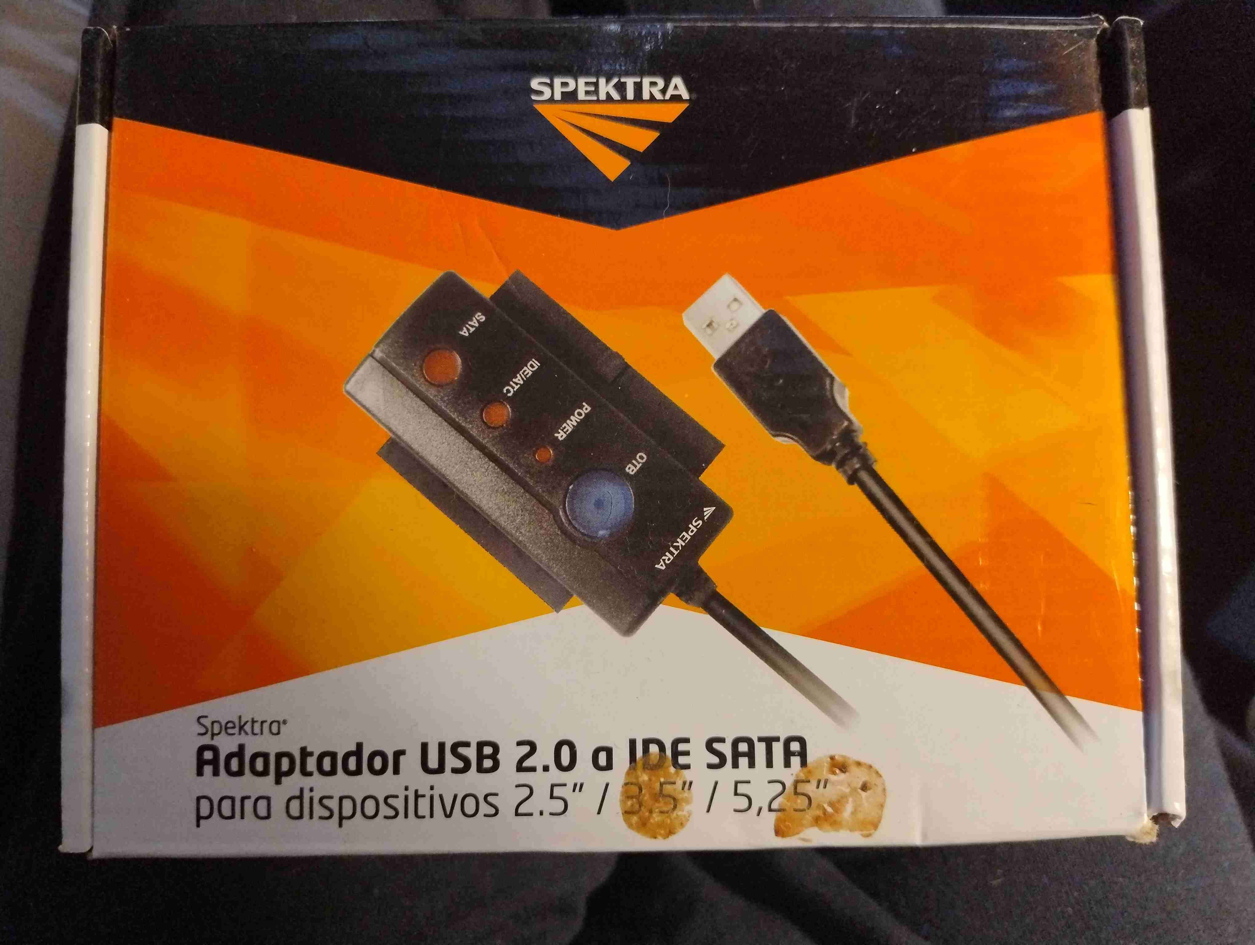 Adaptador USB 2.0 a IDE SATA - miniatura 1