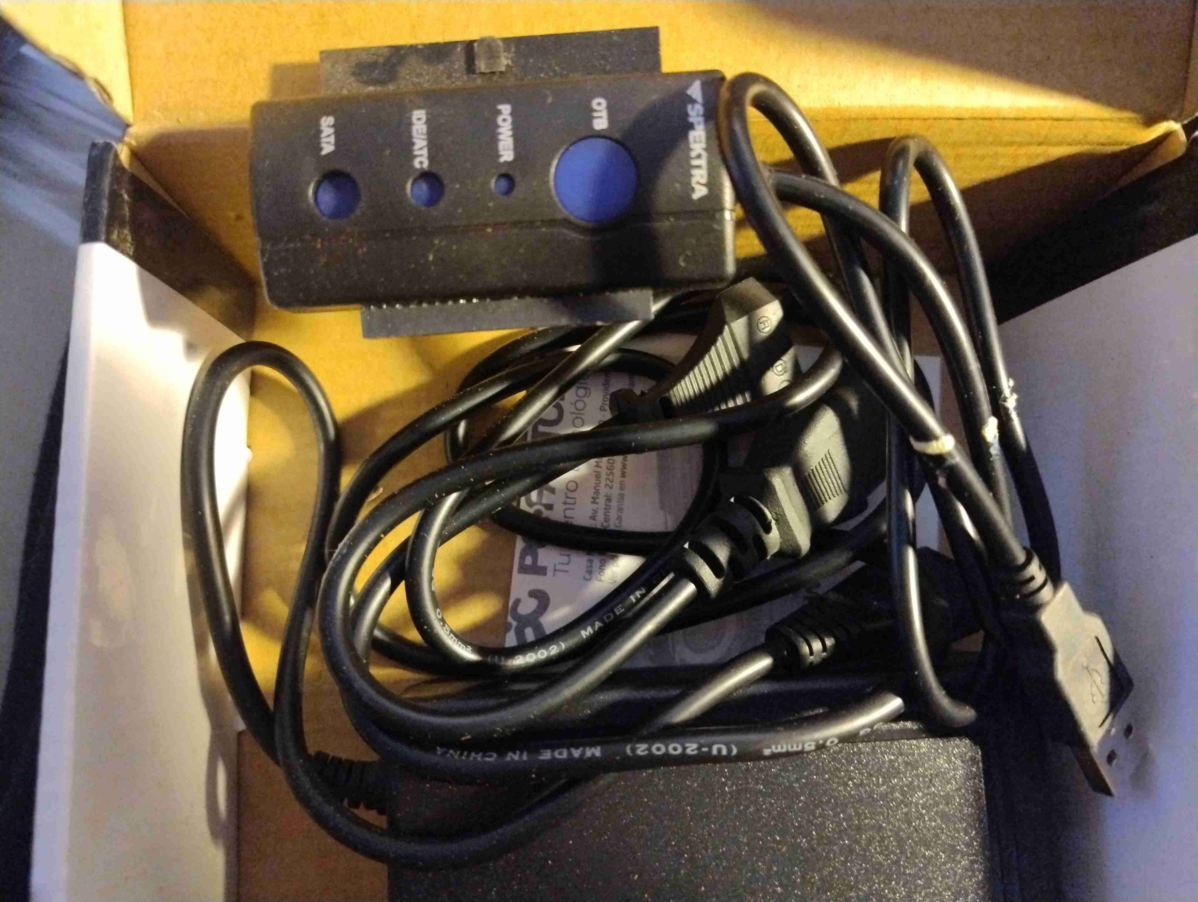 Adaptador USB 2.0 a IDE SATA - miniatura 2