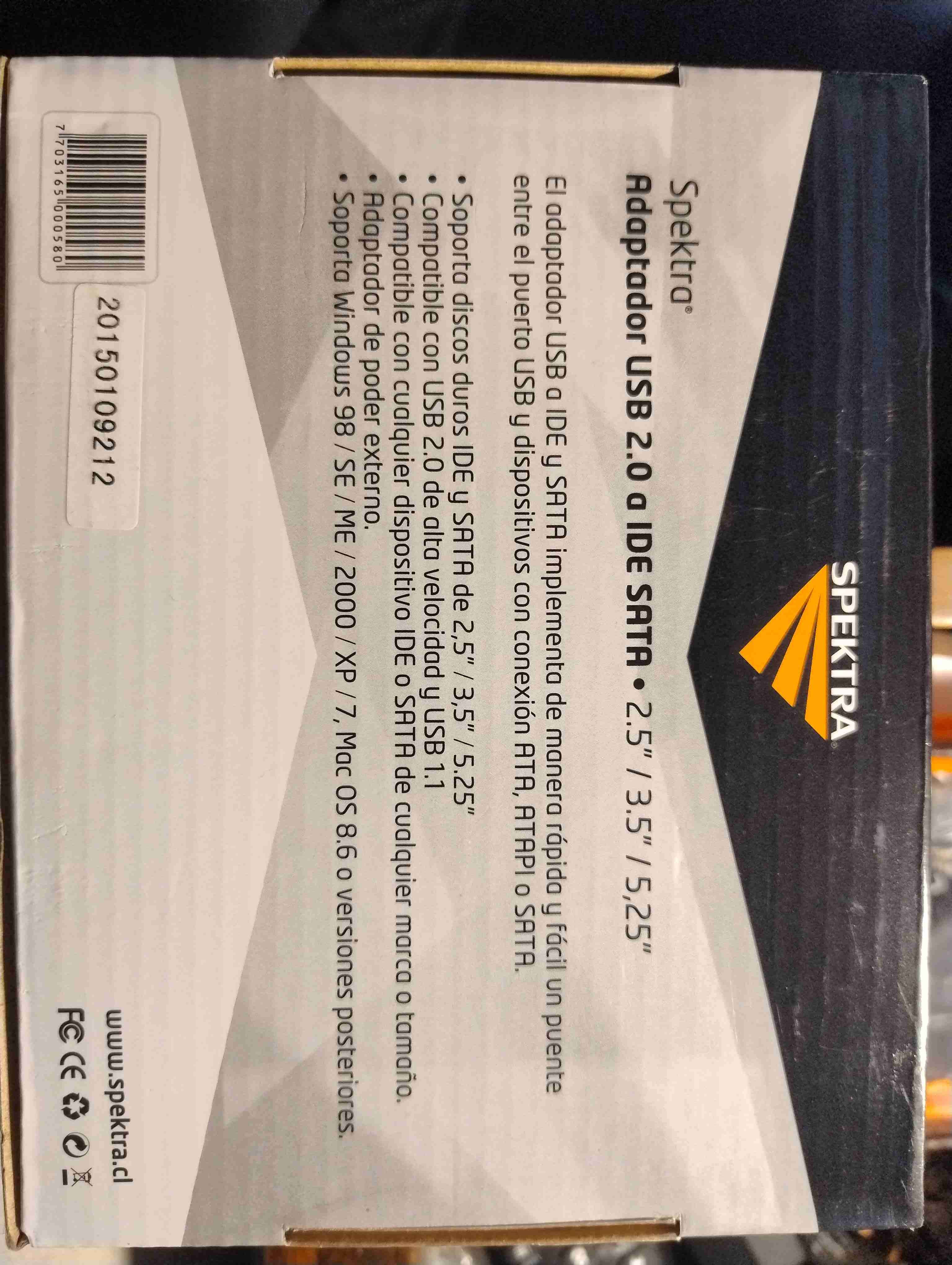 Adaptador USB 2.0 a IDE SATA - miniatura 3