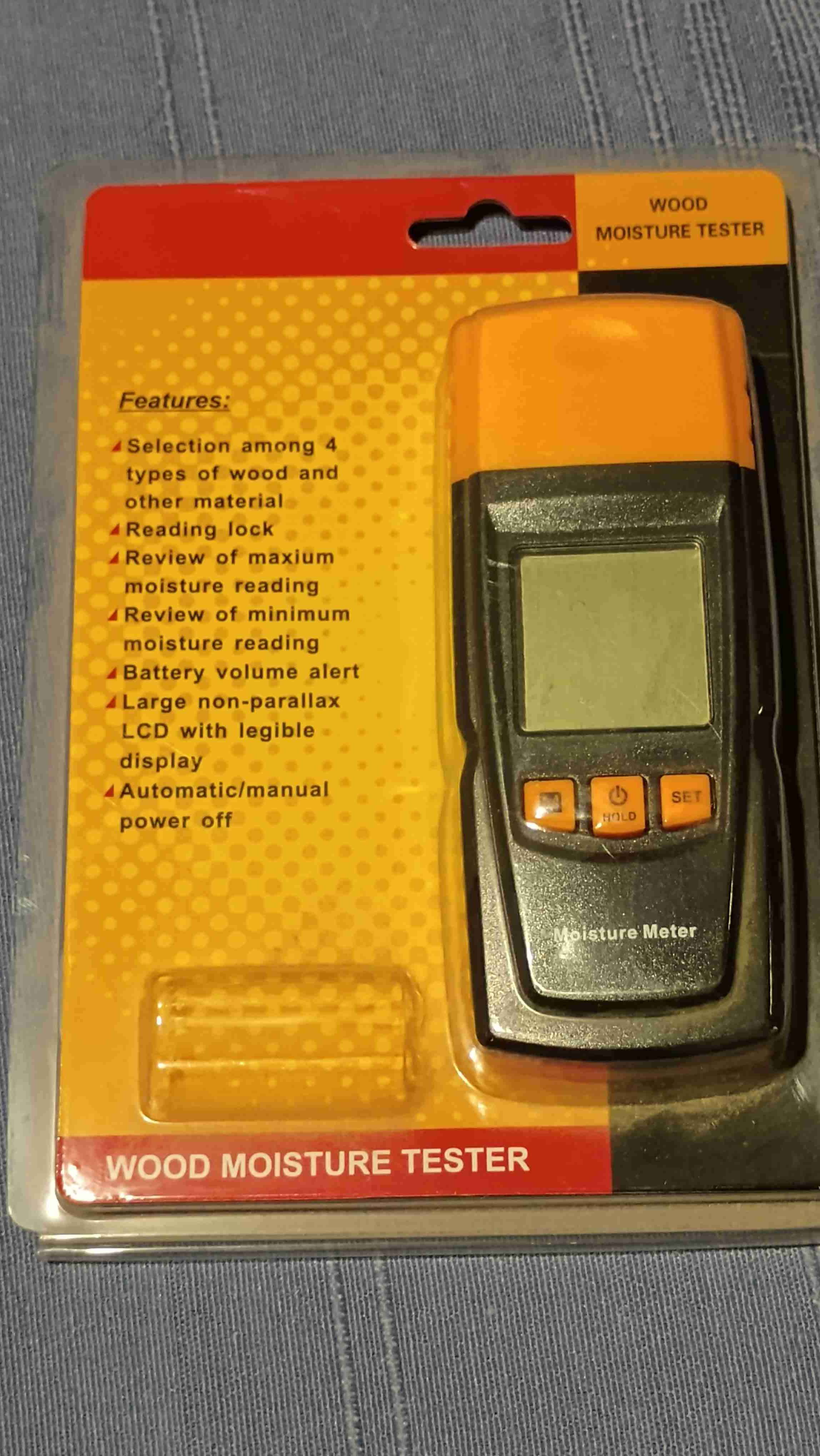 Medidor de humedad para madera - miniatura 1