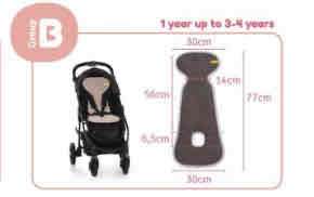 Colchón AeroMoov para silla de auto o coche - miniatura 6